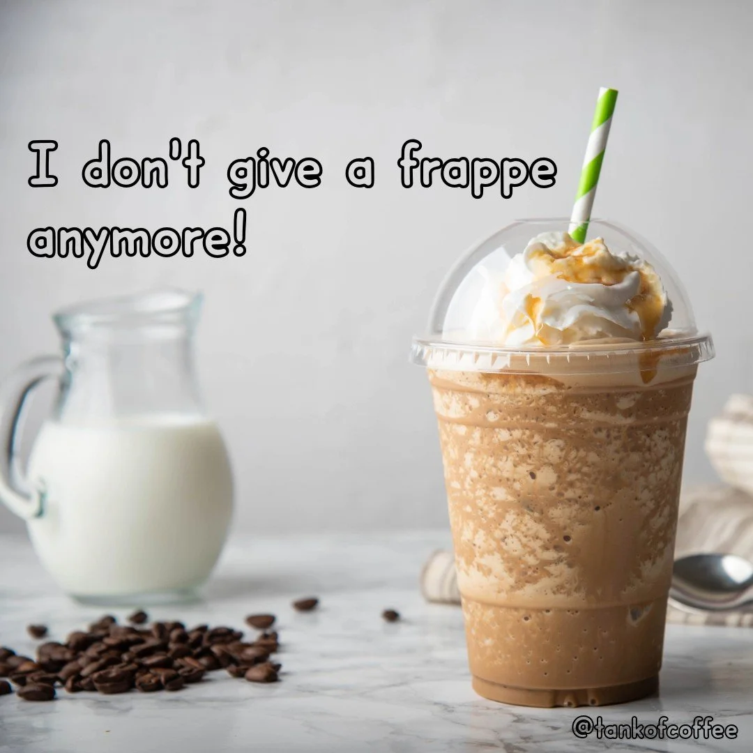 Why can't winter just go away?!

#winter #frappe #coffee #tankofcoffee