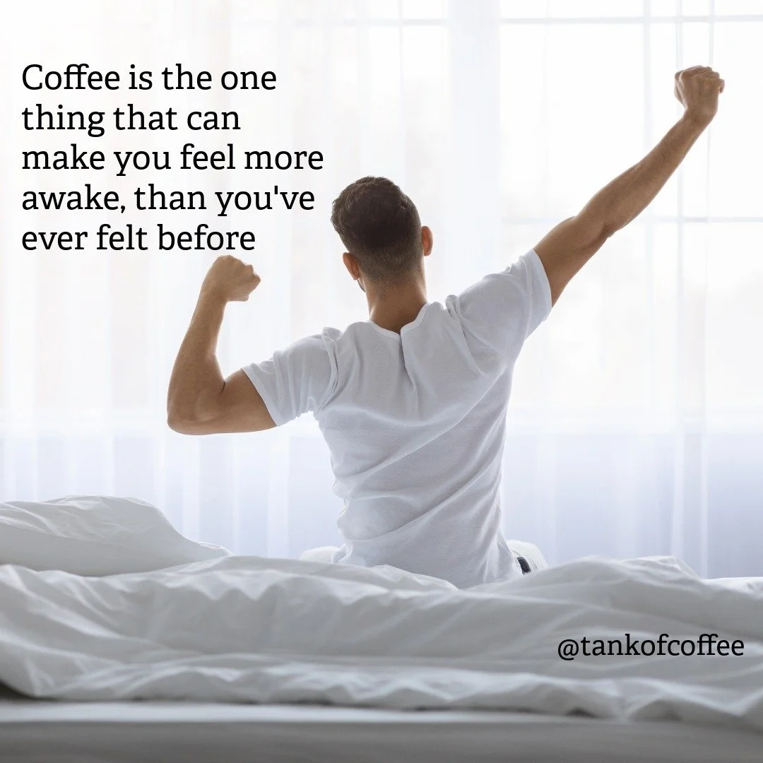 Which kind of coffee is your favorite pick-me-up?

#awake #coffee #alive #tankofcoffee