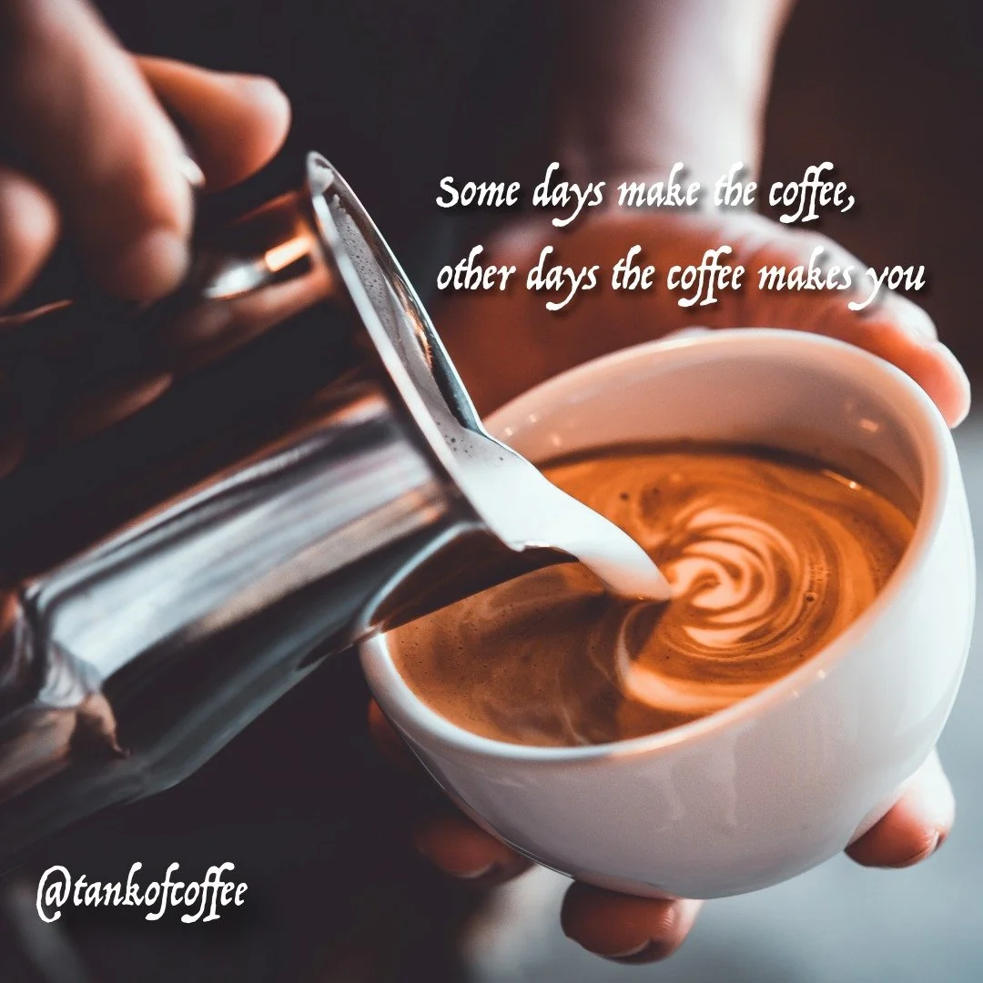 What kind of coffee makes your day?

#coffee #makemyday #tankofcoffee
