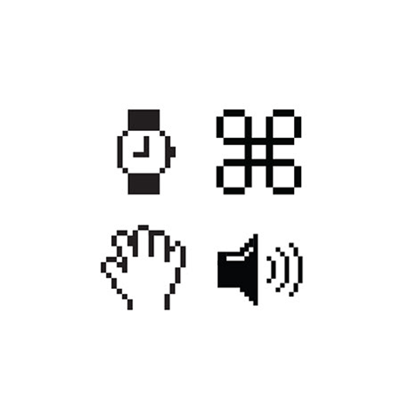 Susan Kare Icon Library (Apple Icons).png