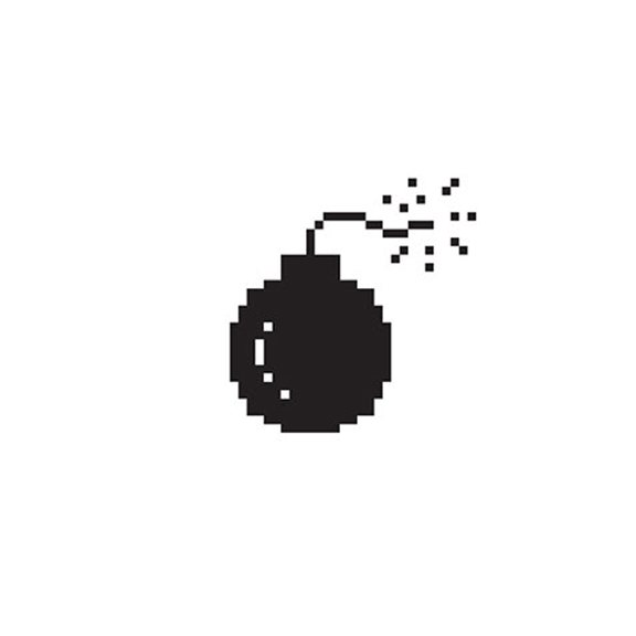 Susan Kare Icon Library (Bomb).png