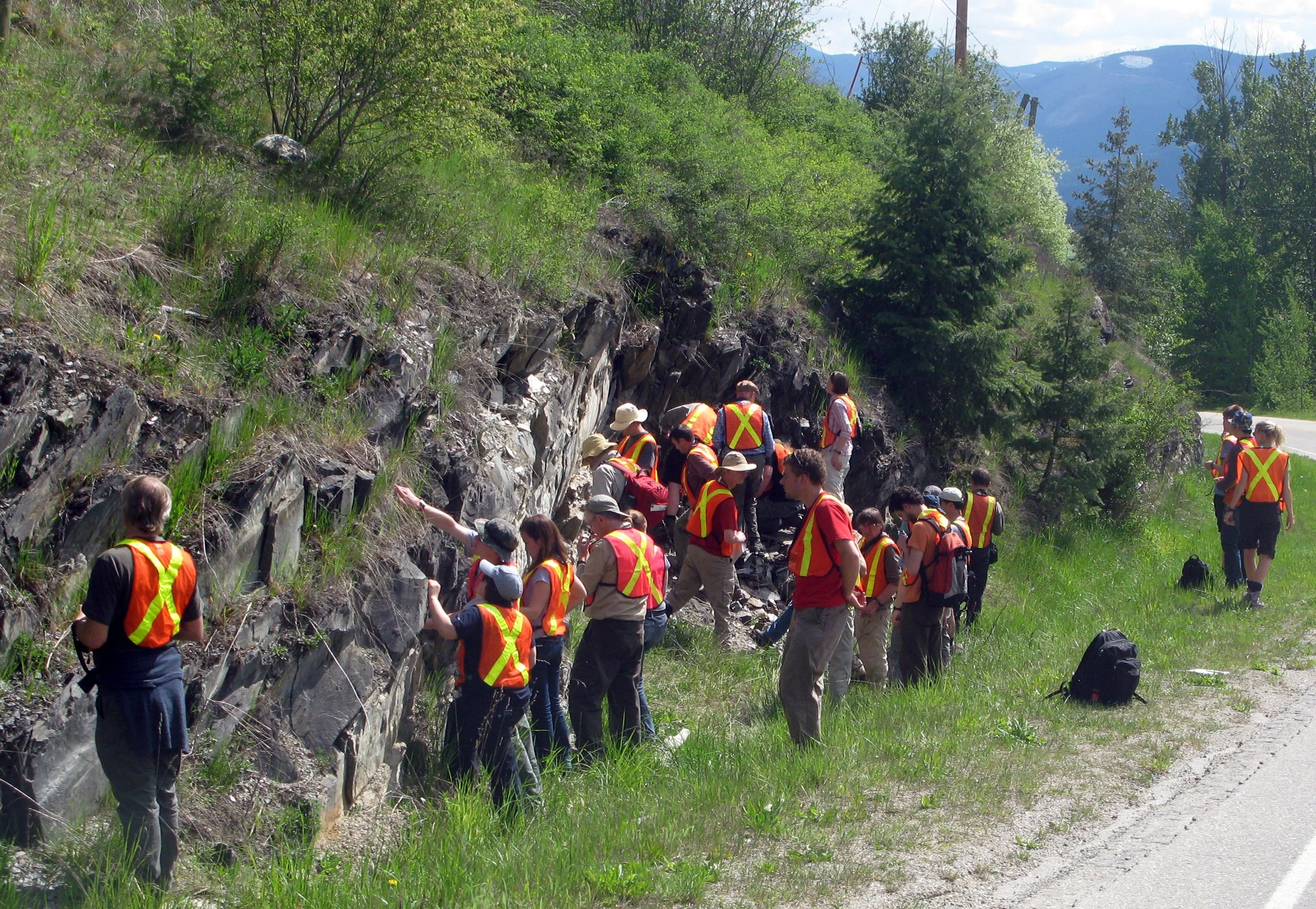 Roadside Outcrop Investigation