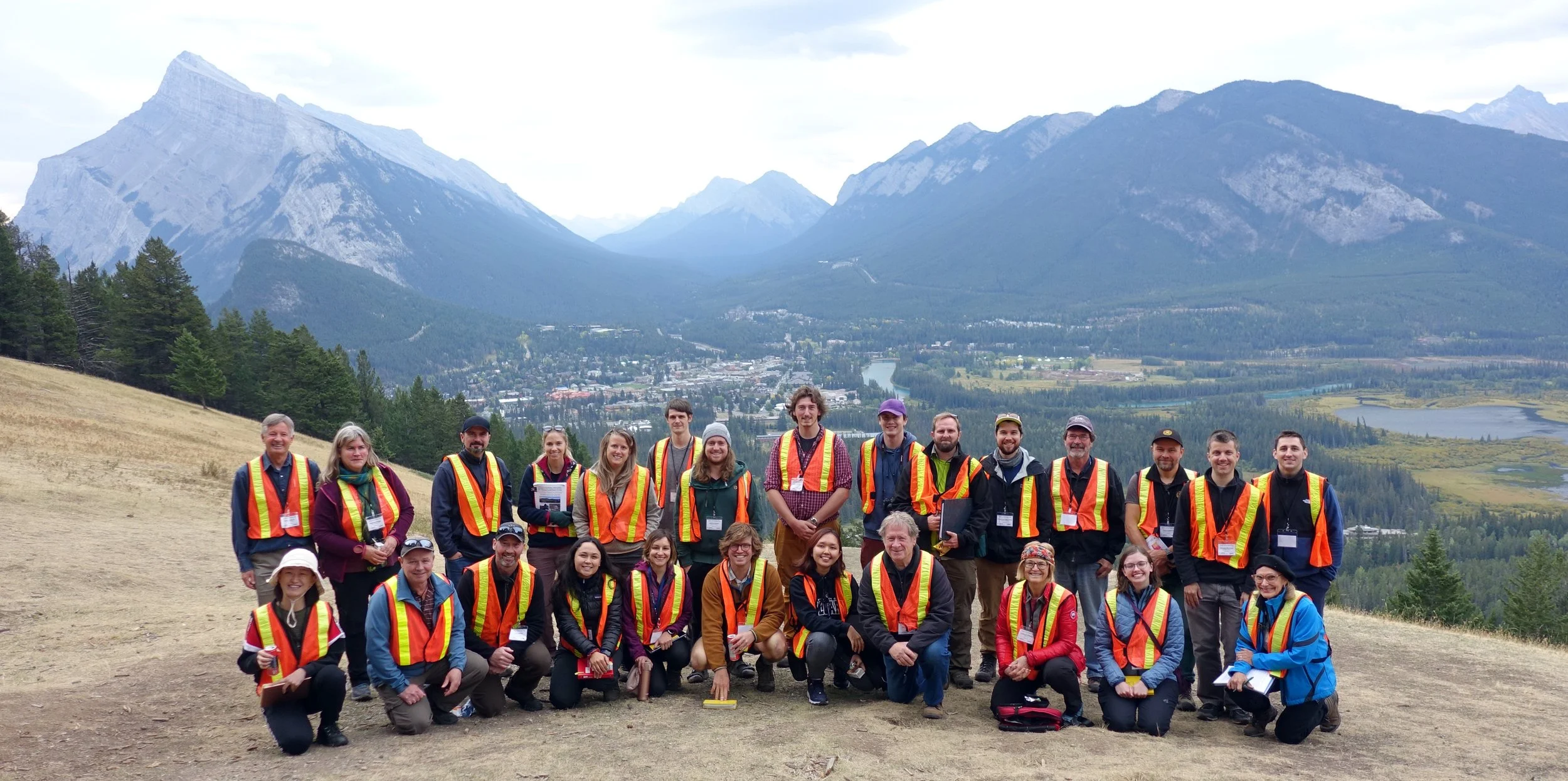Overlooking Banff, Alberta