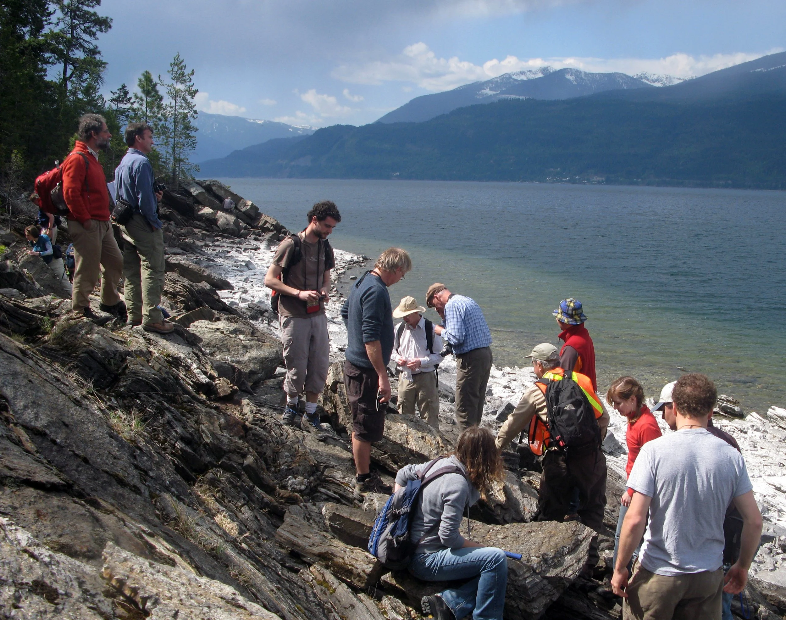 Field Participants on Kootenay Lake