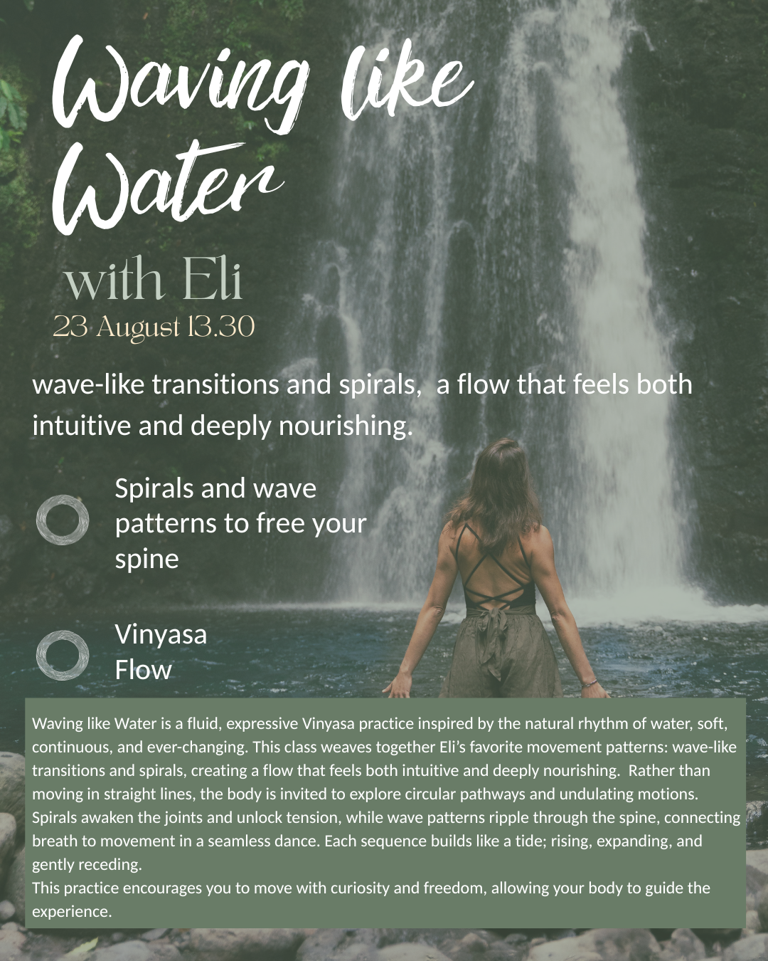 Unique Ticket: Yoga Retreat Experience – August 23 & 30 with Eli & Jorge!
