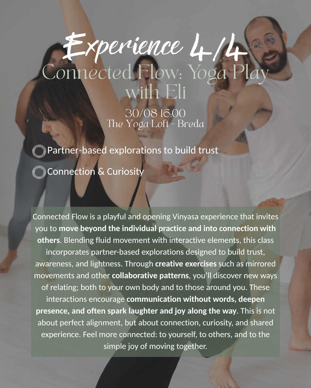 Connected Flow: Yoga Play & Kirtan with Eli & Pat