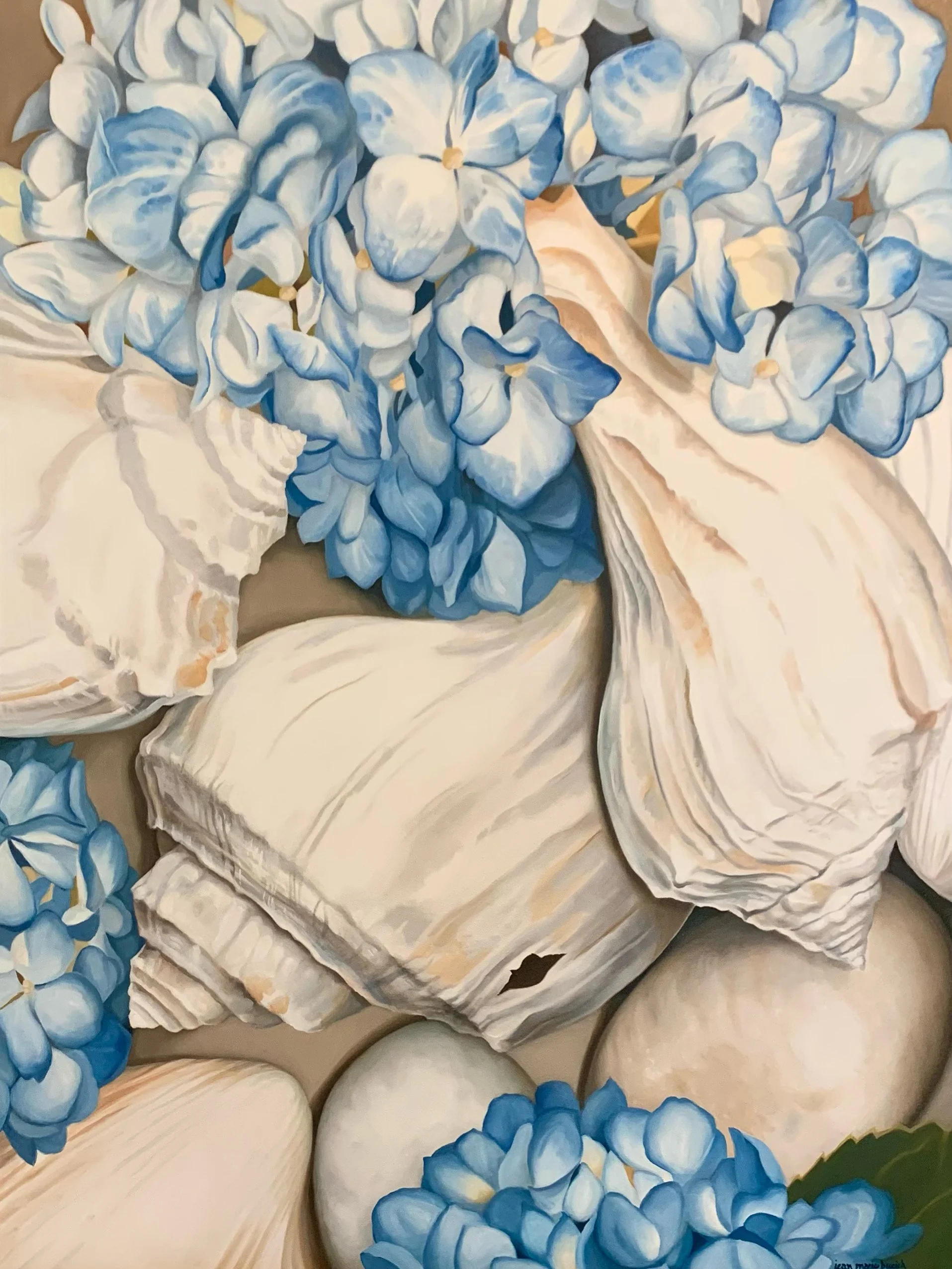 SUMMER, CASCADING 36x48” $7200