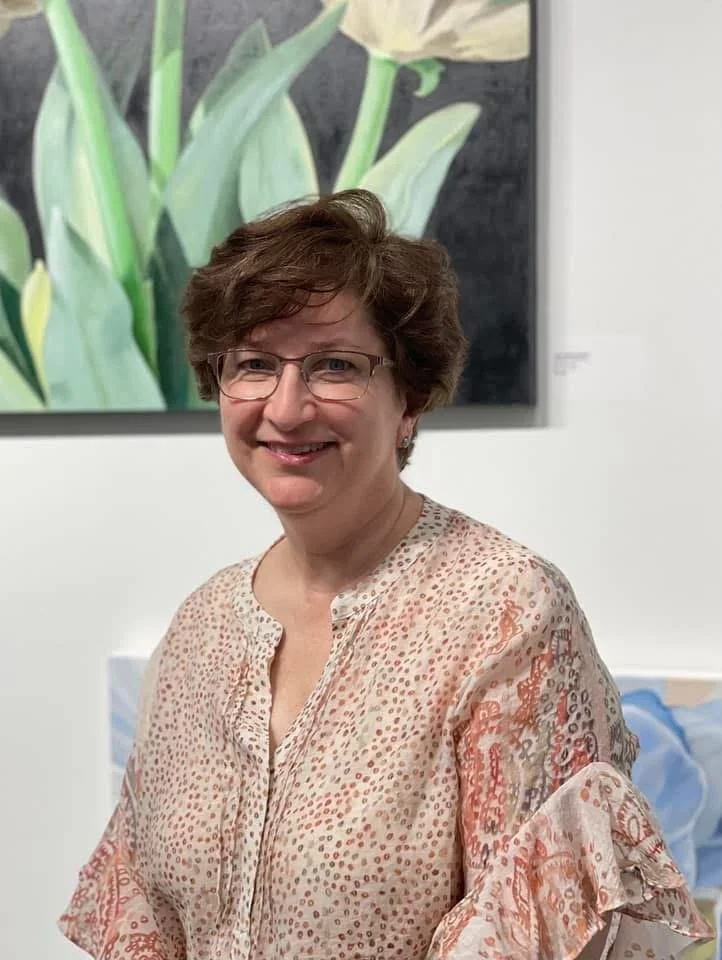 Artist Jean Marie Bucich, exhibiting at The Hamptons Fine Art Fair