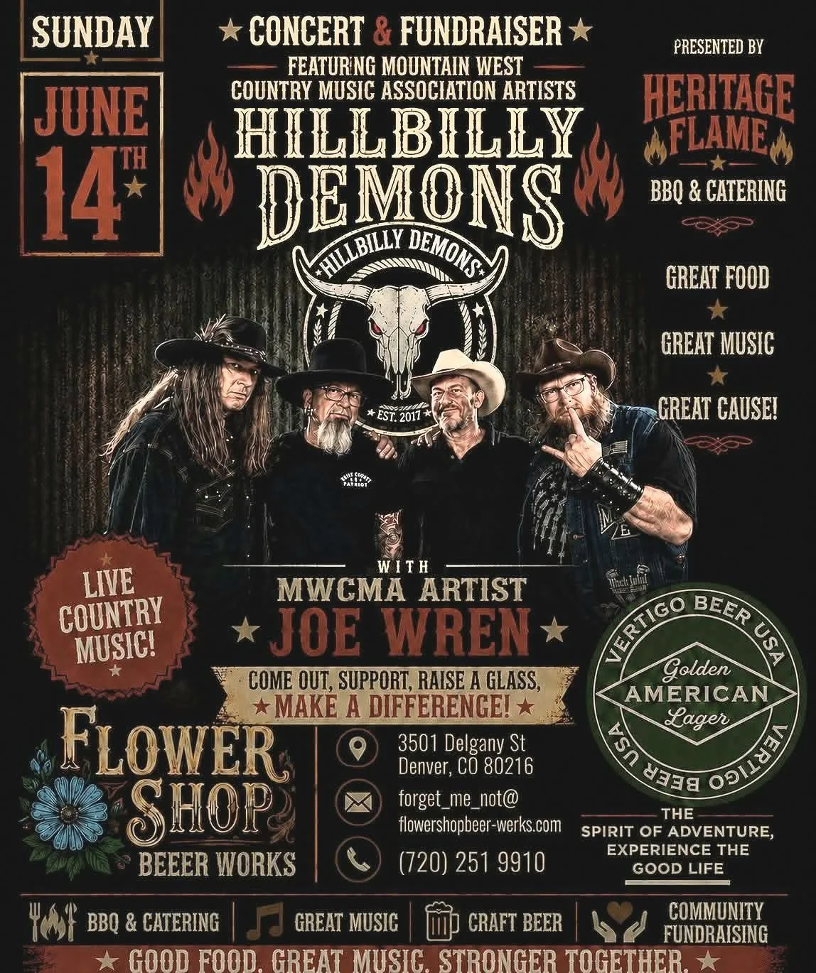 MWCMA Fundraiser at The Flower Shop Beer Werks 