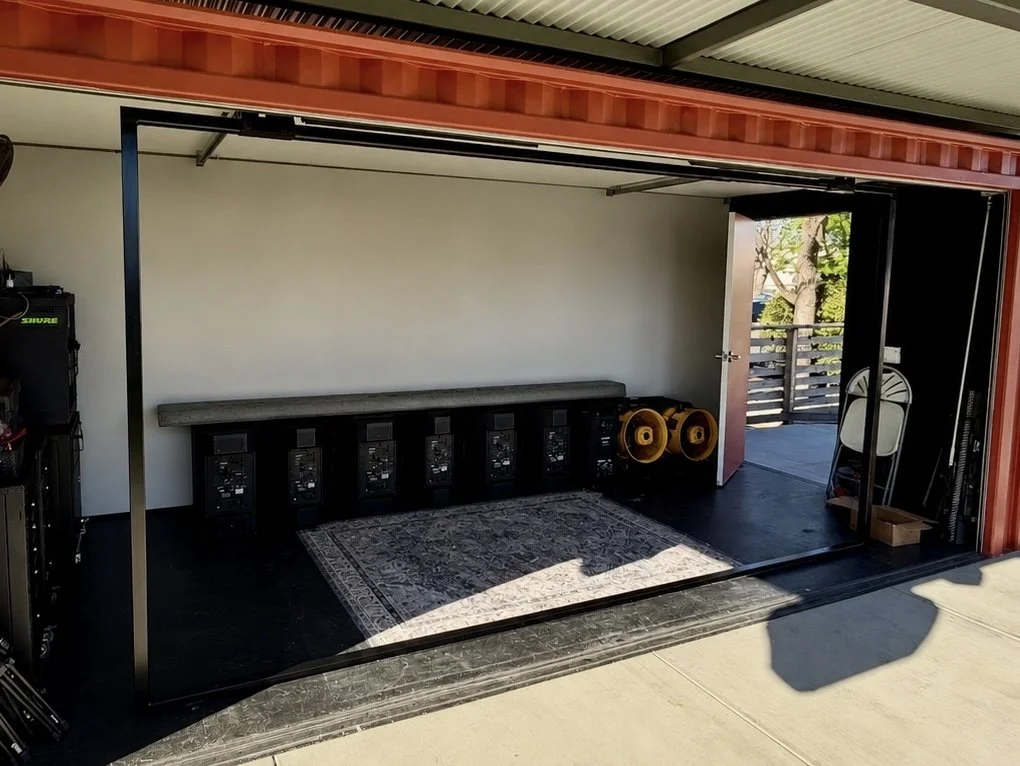 Floating + Rolling TV Frame | Chico, CA