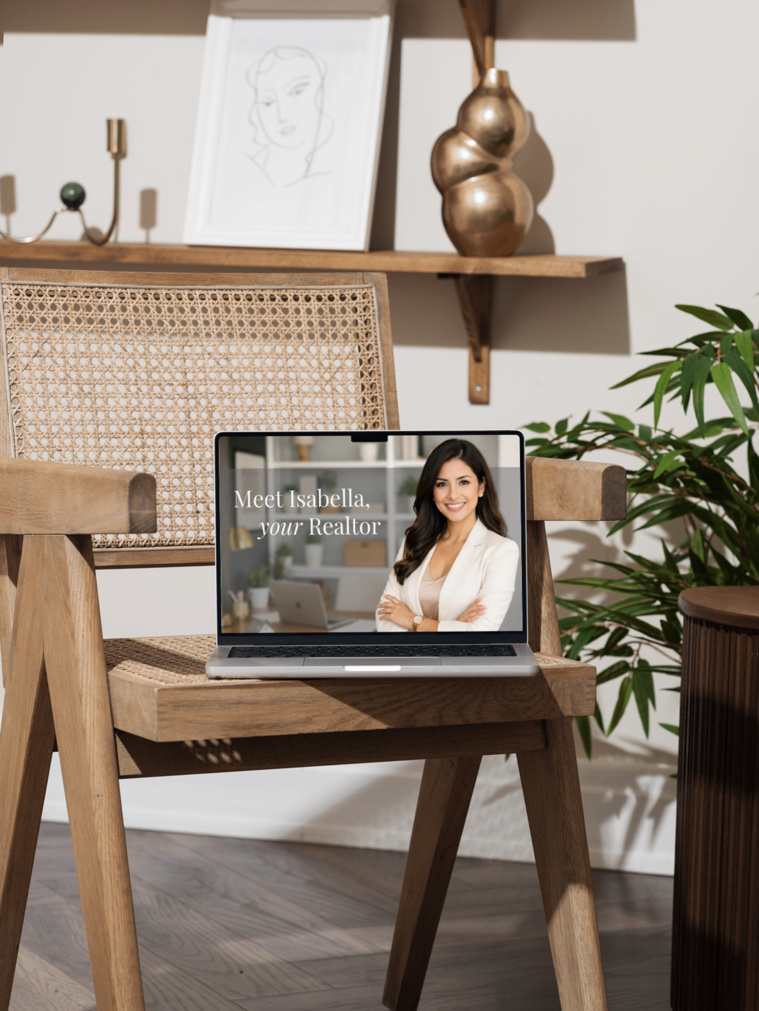 House Hunt Handbook mockup: Professional real estate buyer packet template — House Hunt Handbook by The Elevated Culture