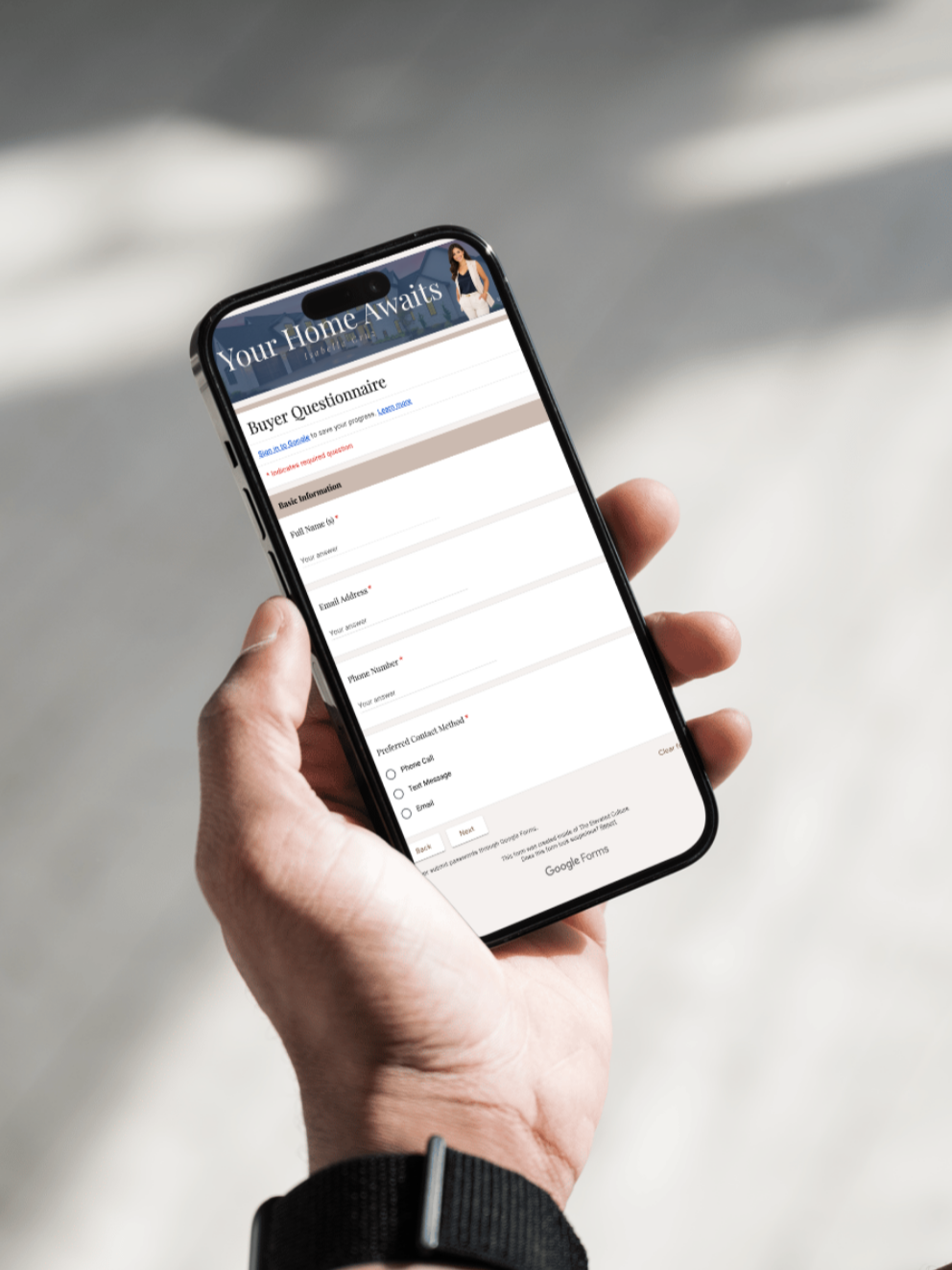 House Hunt Handbook mockup: Customizable buyer onboarding guide template for realtors — DIY or done-for-you option available