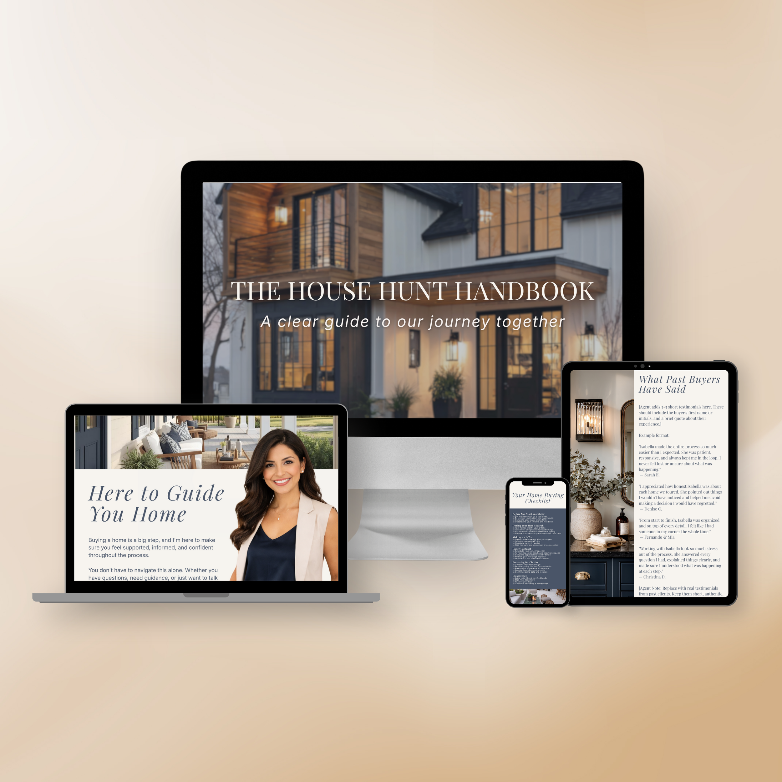 ✦✦ COMING SOON ✦✦    The House Hunt Handbook | Buyer Guide Template