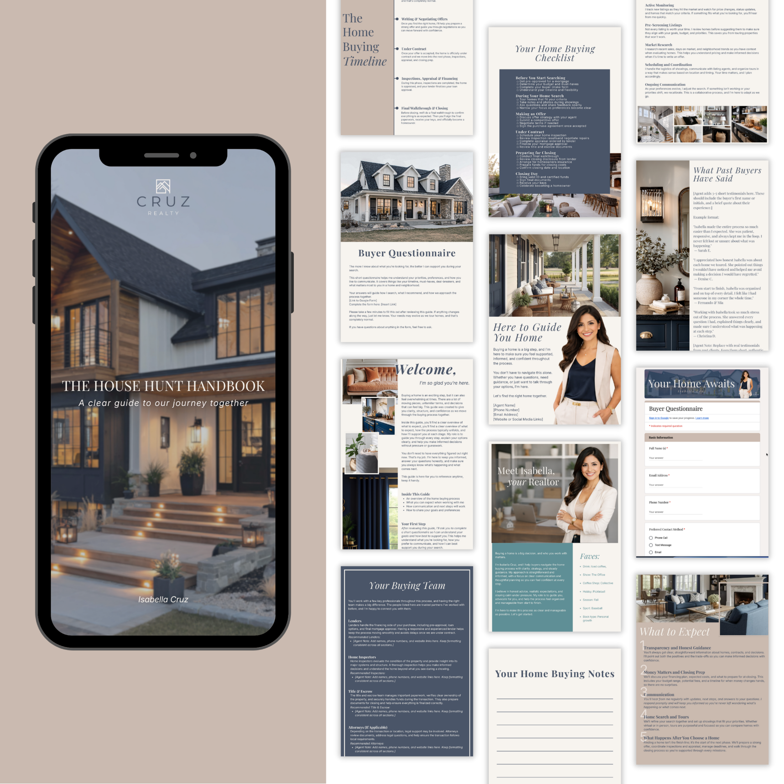 Real estate buyer guide 23 pages to help buyers when they are buying a home. texas. Real estate agents guide