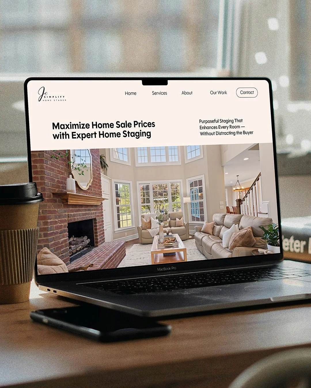 Website redesign 💻👩&zwj;🎨

Jo-Simplify is a home staging company, specializing in decluttering homes. 

Joanne, the founder and home stager, was ready for a website refresh to reflect her work and trustworthy services.

We dug into her &ldquo;why,
