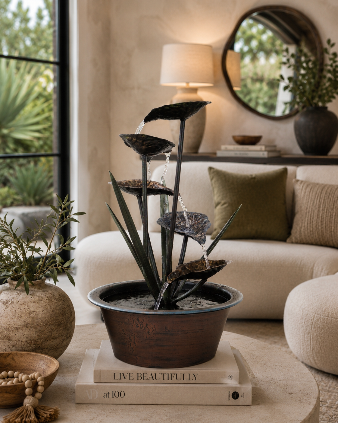 bronze-lotus-leaf-fountain-modern-organic-luxury-home.jpg