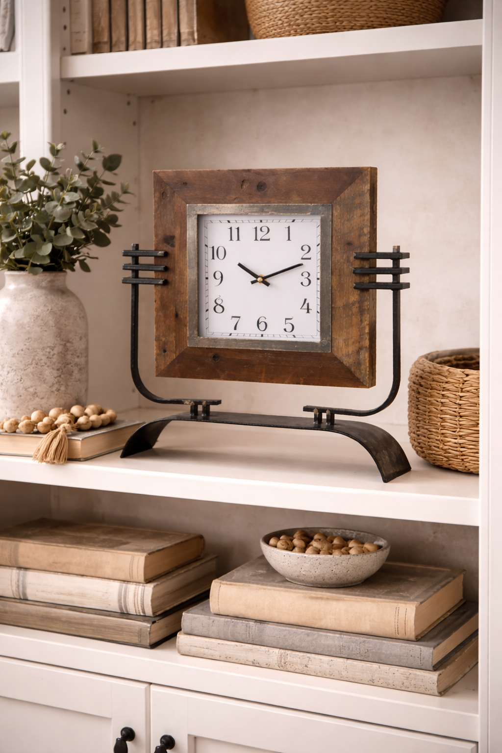 wood-square-clock-rustic-metal-stand-built-in-shelf.png
