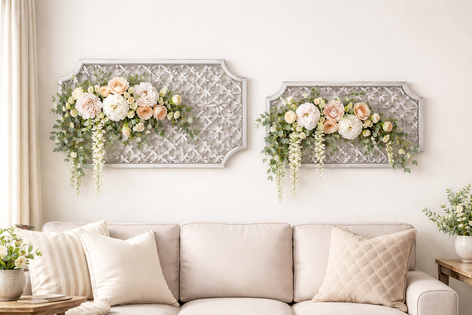 Woven Wood Wall Hanging Set