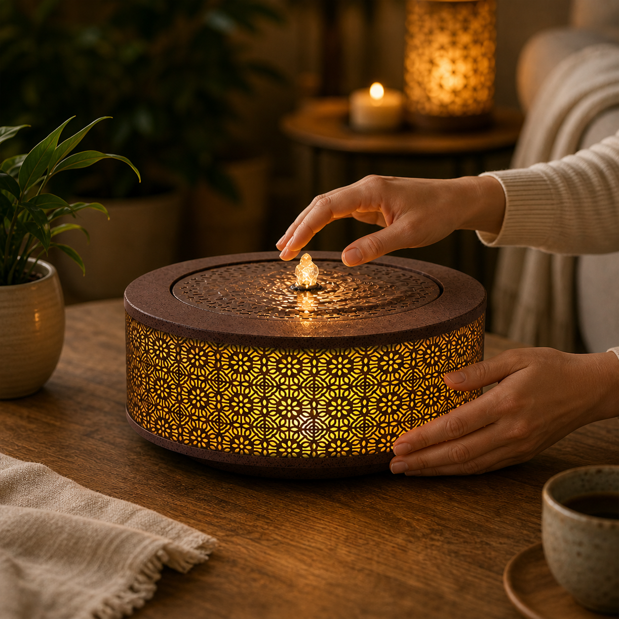 illuminated-tabletop-fountain-entryway-end-table-natural-light.jpg