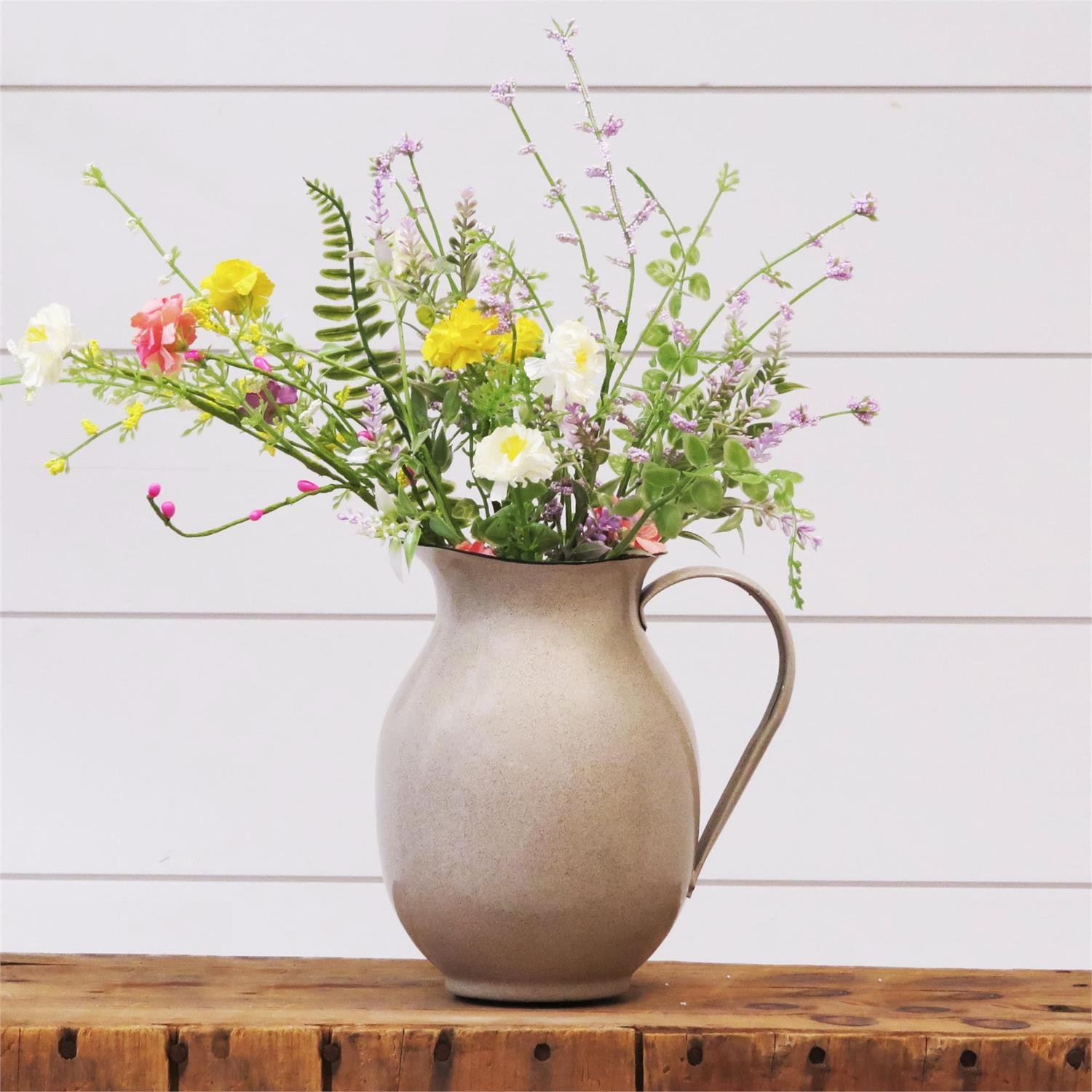 Spring Flowers Pitcher