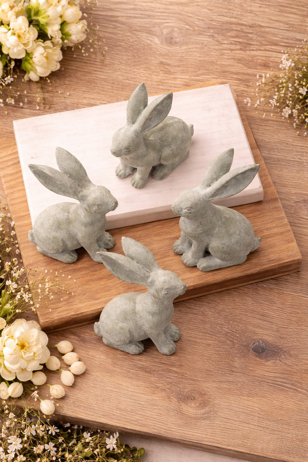 long-ear-rabbit-figurine-set-of-4-top-down-styled-display.jpg