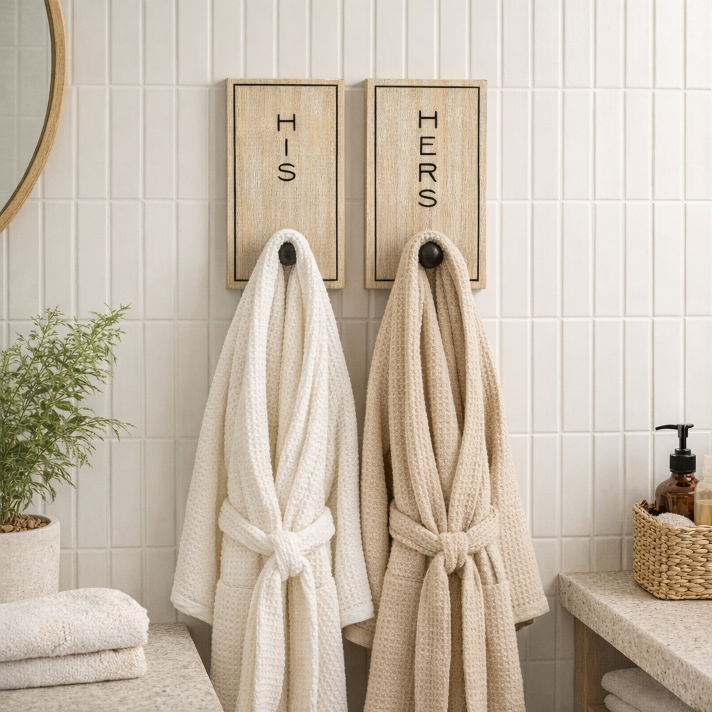 his-hers-wood-hookboard-set-bedroom-robes-natural-black.jpg