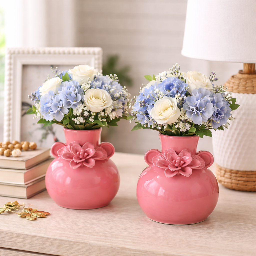 pink-stoneware-floral-accent-bud-vase-set-of-2-blue-and-white-floral-arrangement-lifestyle.jpg