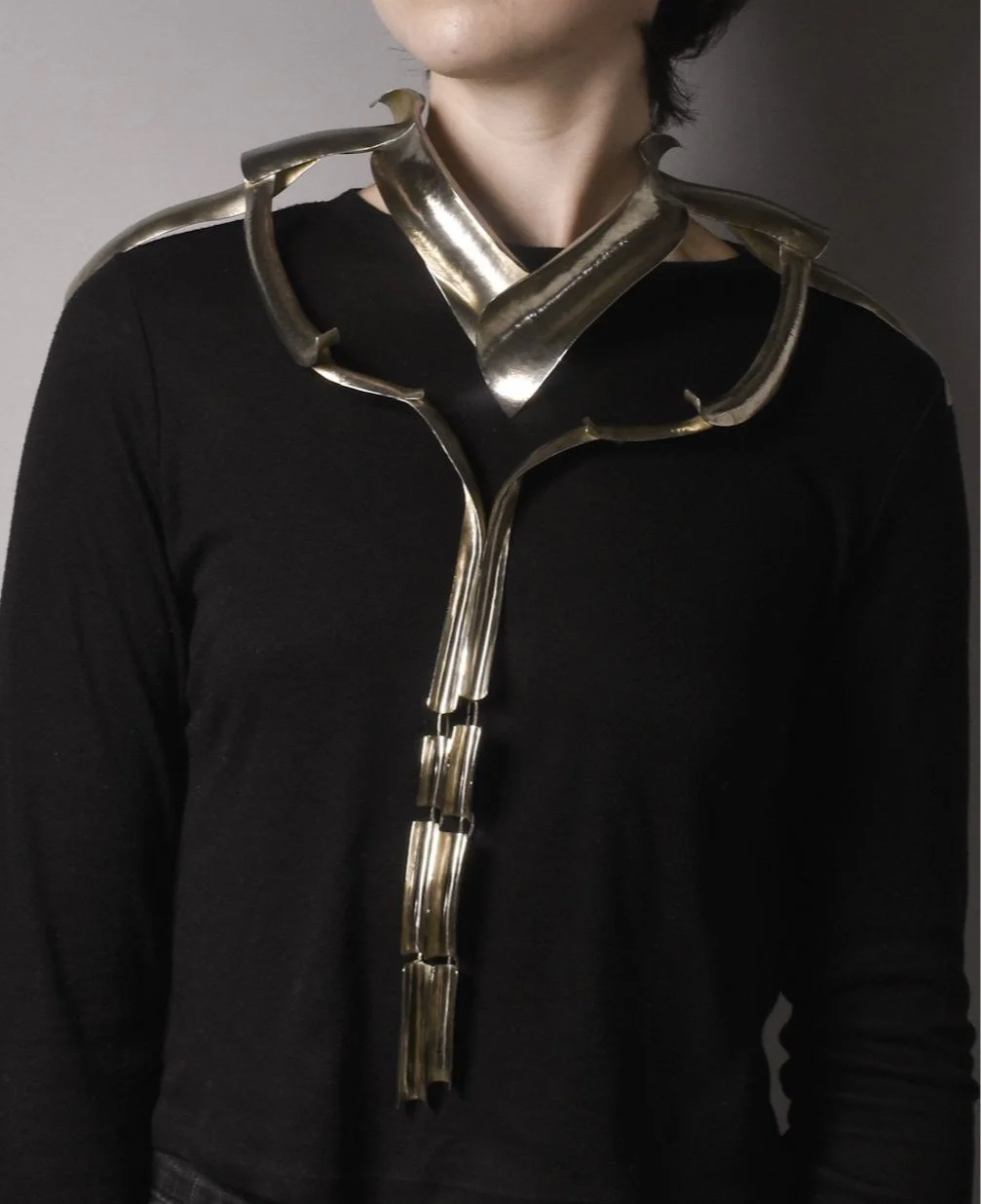 Exoskeleton, 2022, nickel silver 