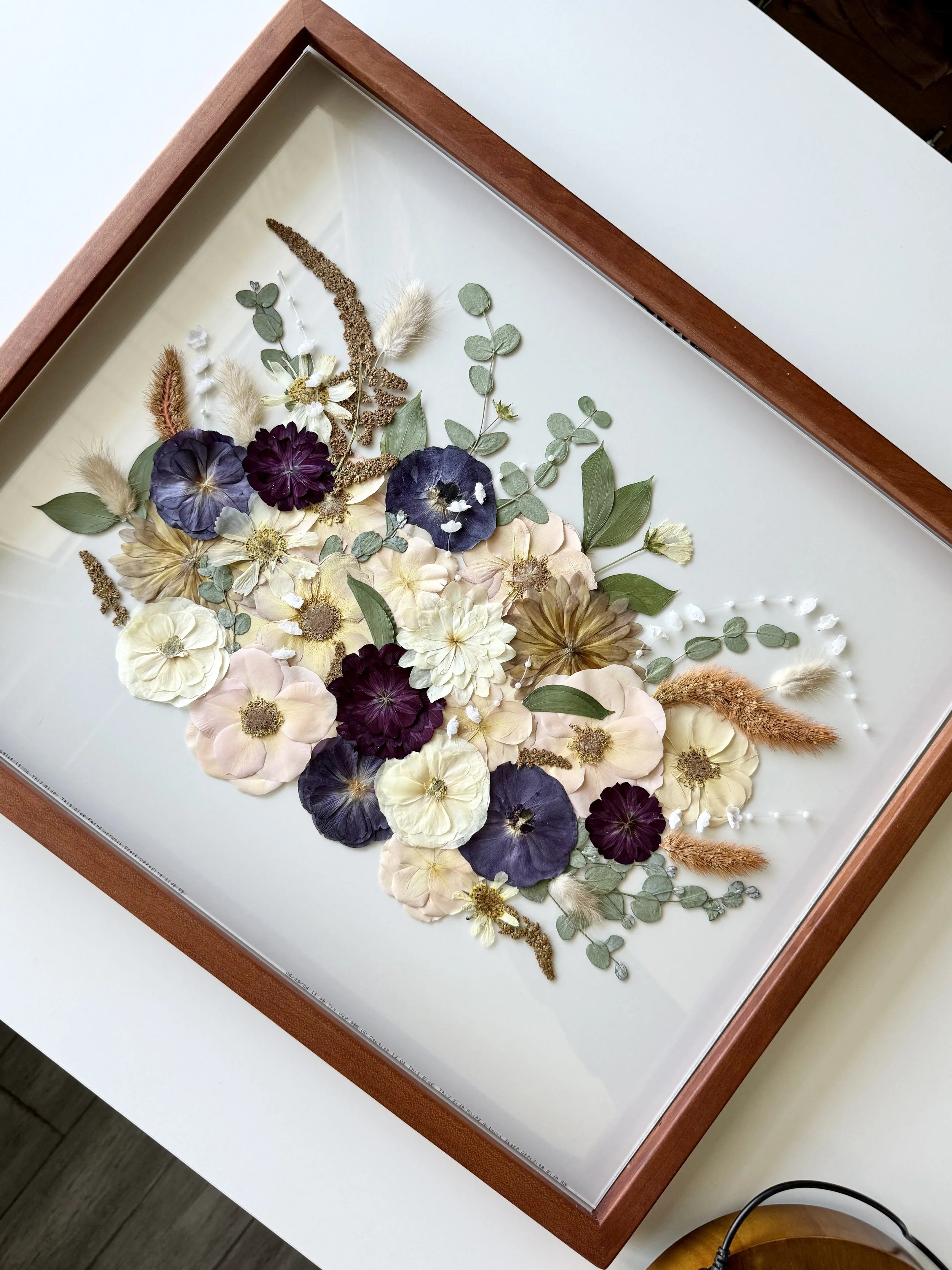Wedding Bouquet Preservation from Basia's Blossoms