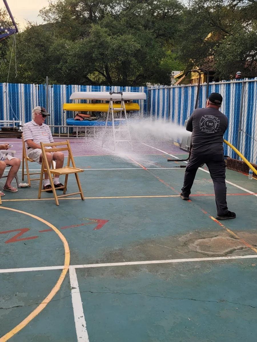 Neighborhood Demonstration By 1st Fire Safety