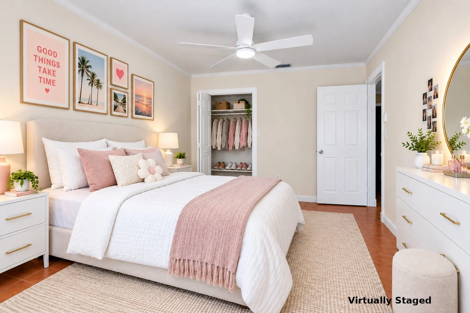 29 Bright Pastel Bedroom with Open Closet.jpg
