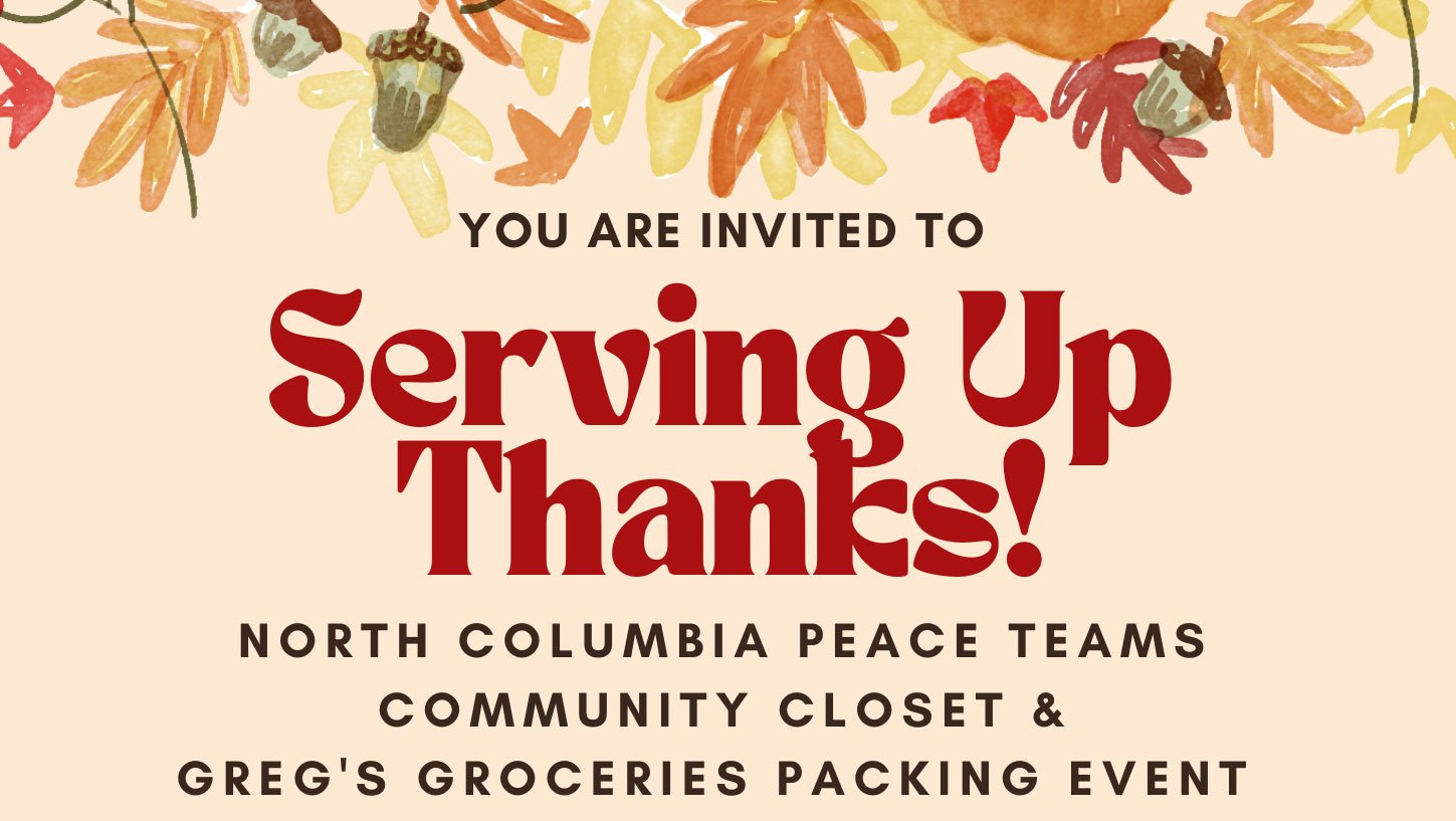 North Columbia Youth Empowerment Initiative announces third annual Thanksgiving outreach event