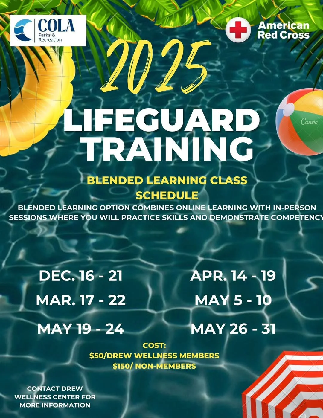 Lifeguard Training | May 26, 2025  - May 31, 2025
