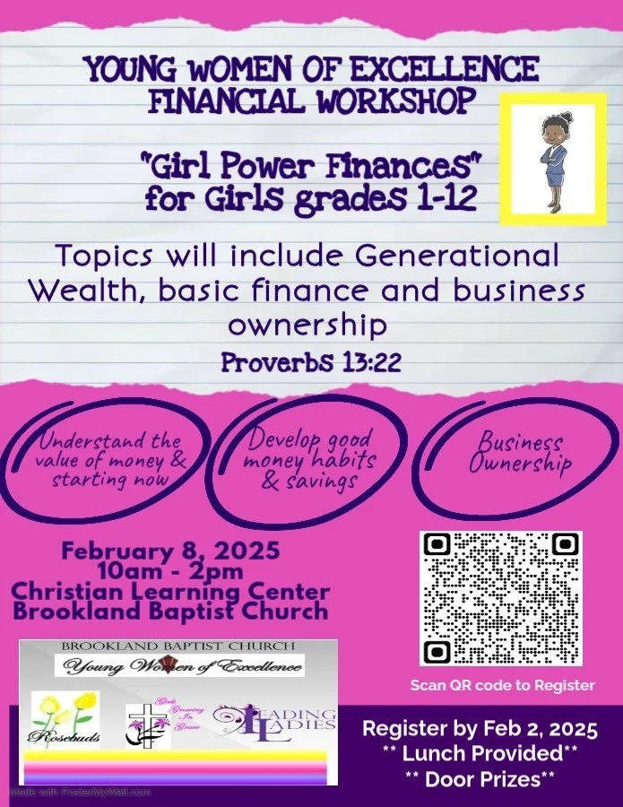 Young Women of Excellence Financial Workshop