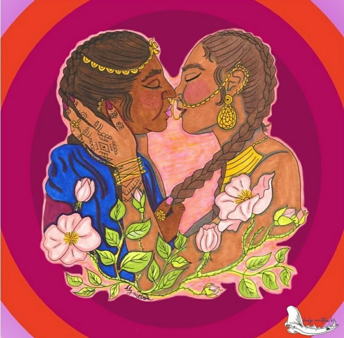 Femmes in Love Scarf