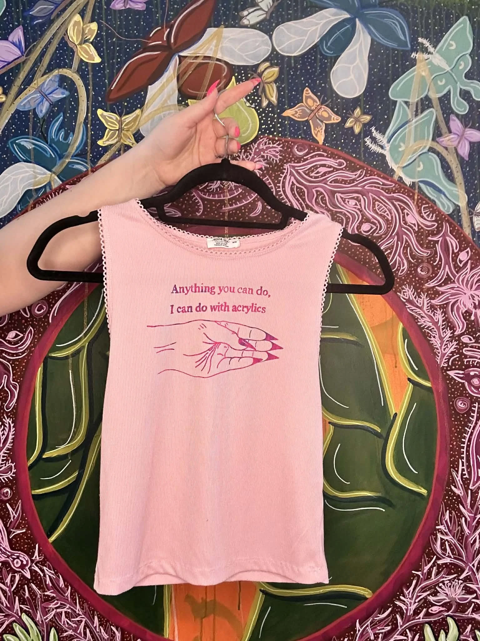 (Medium) Light Pink Thrifted Femme Top