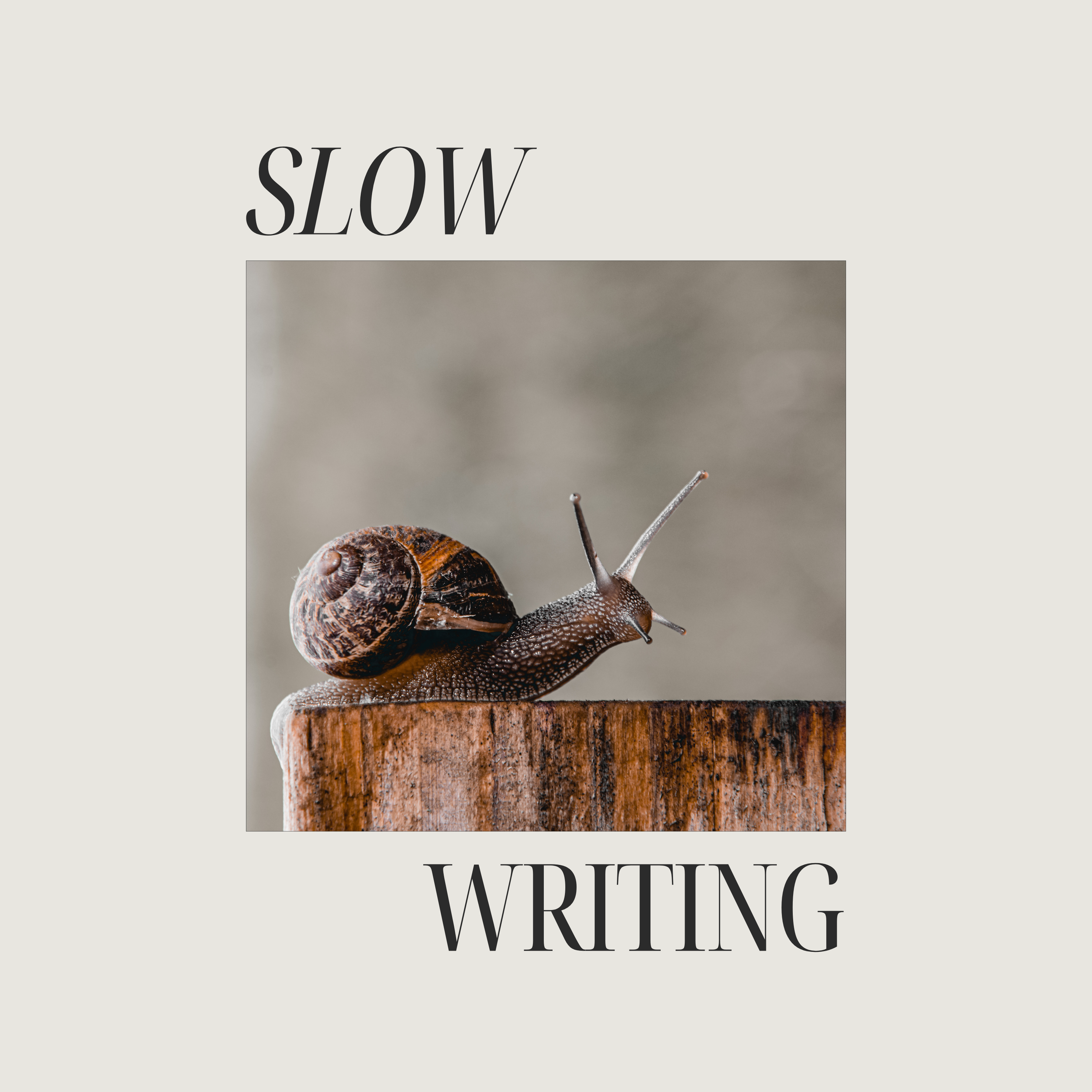 Slow Writing Trailer