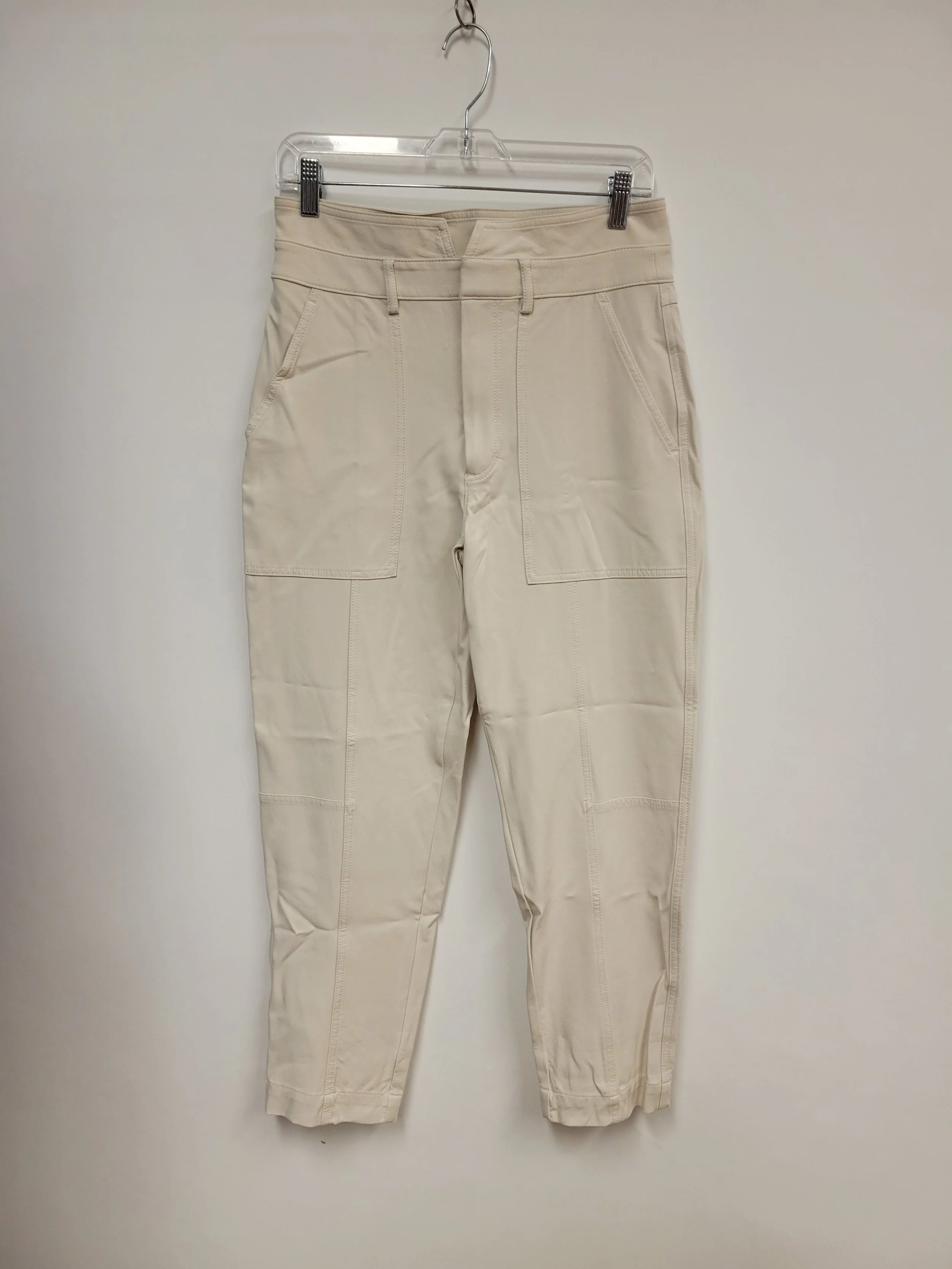 Pantalon crème taille haute, BR (Banana Republic), taille 8