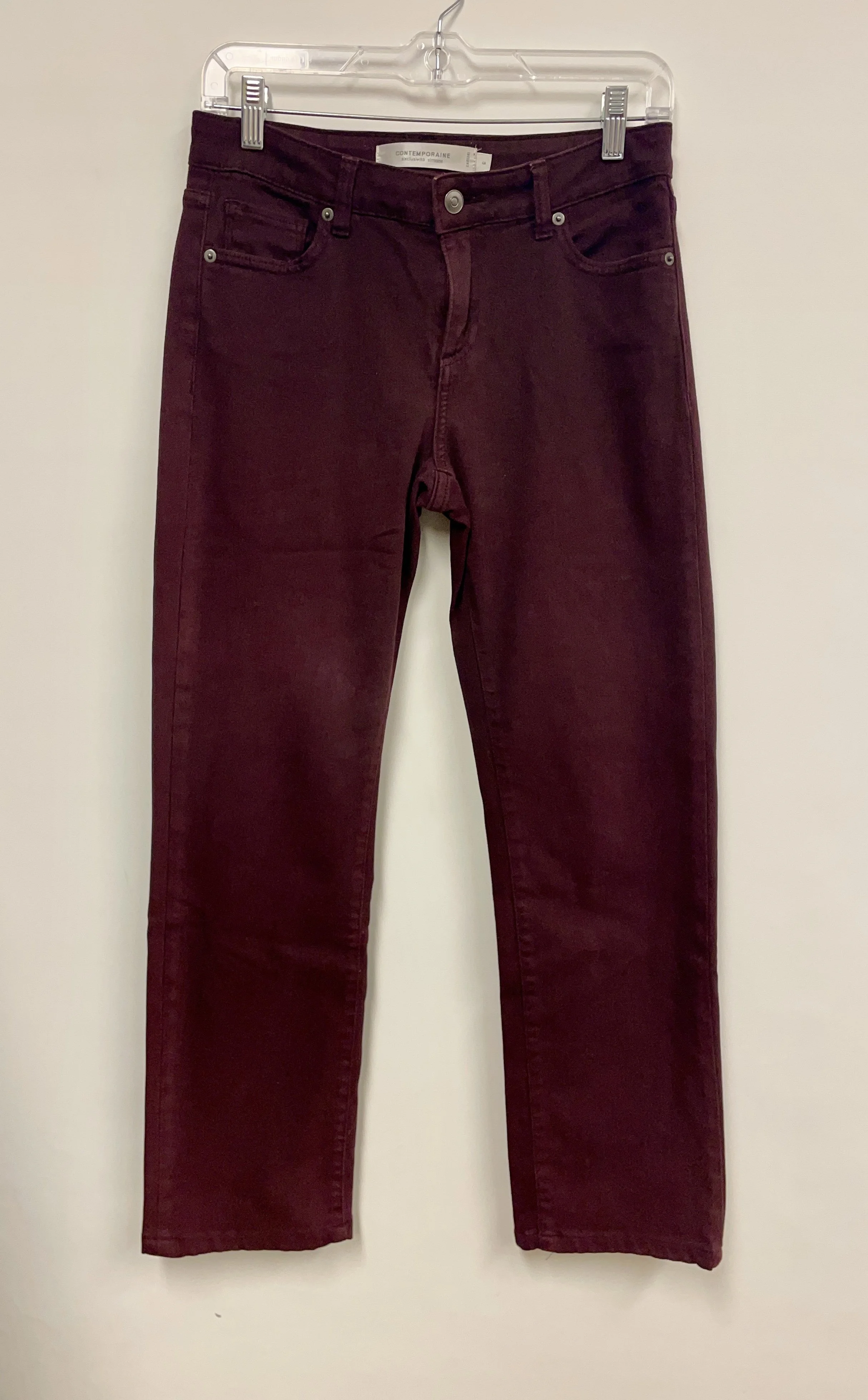 Pantalon rouge cerise, CONTEMPORAINE, taille 6 ans.