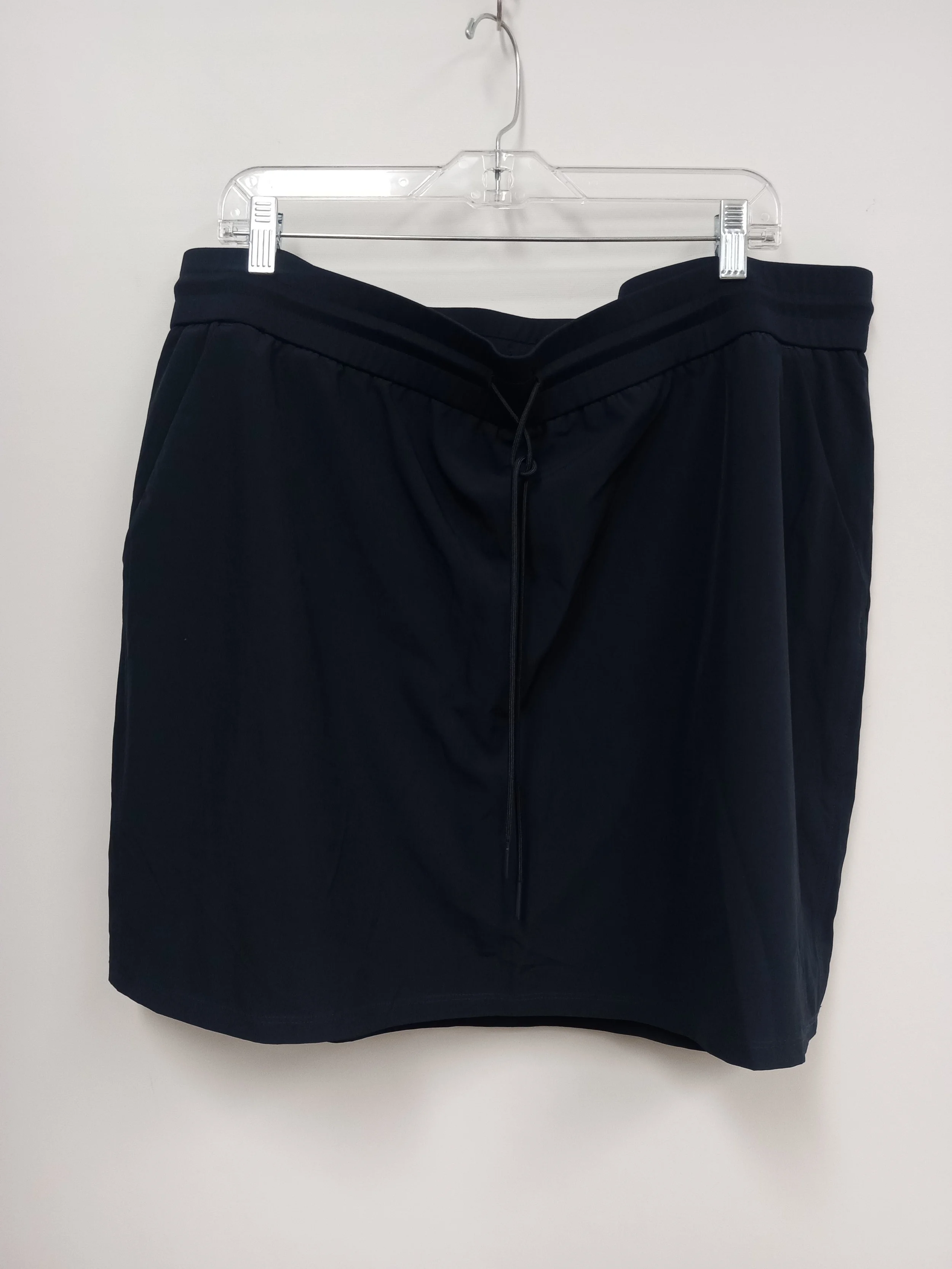 Short avec cordon, bleu marine, Hyba, XXL