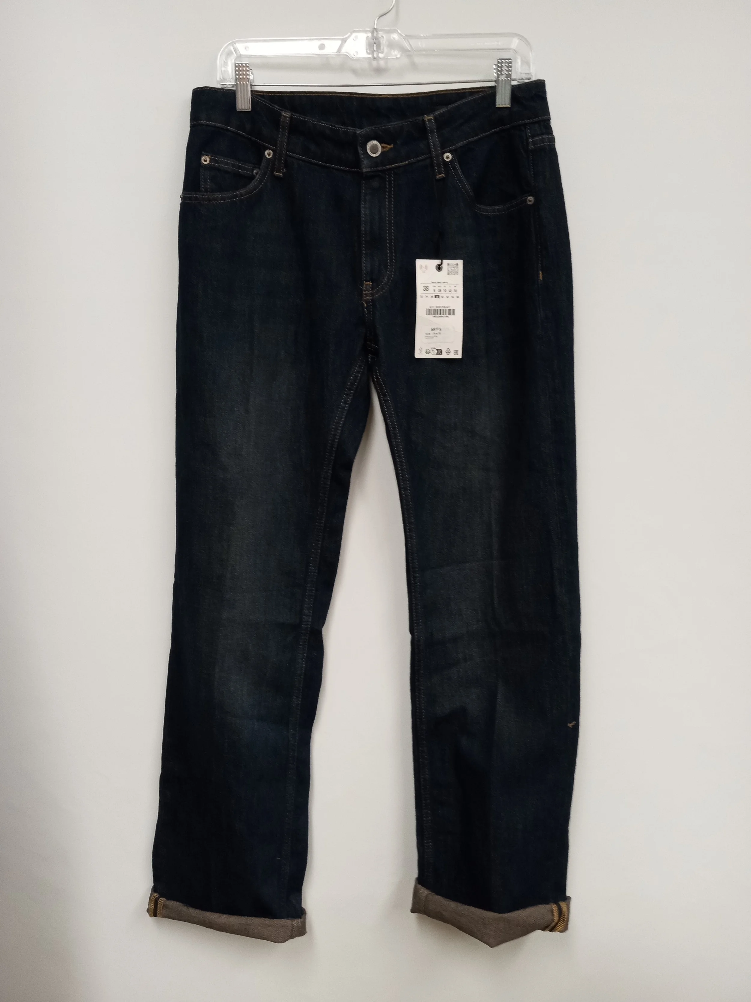 NEUF, Jean foncé, coton, Zara, Taille euro:38, US: 6 ans