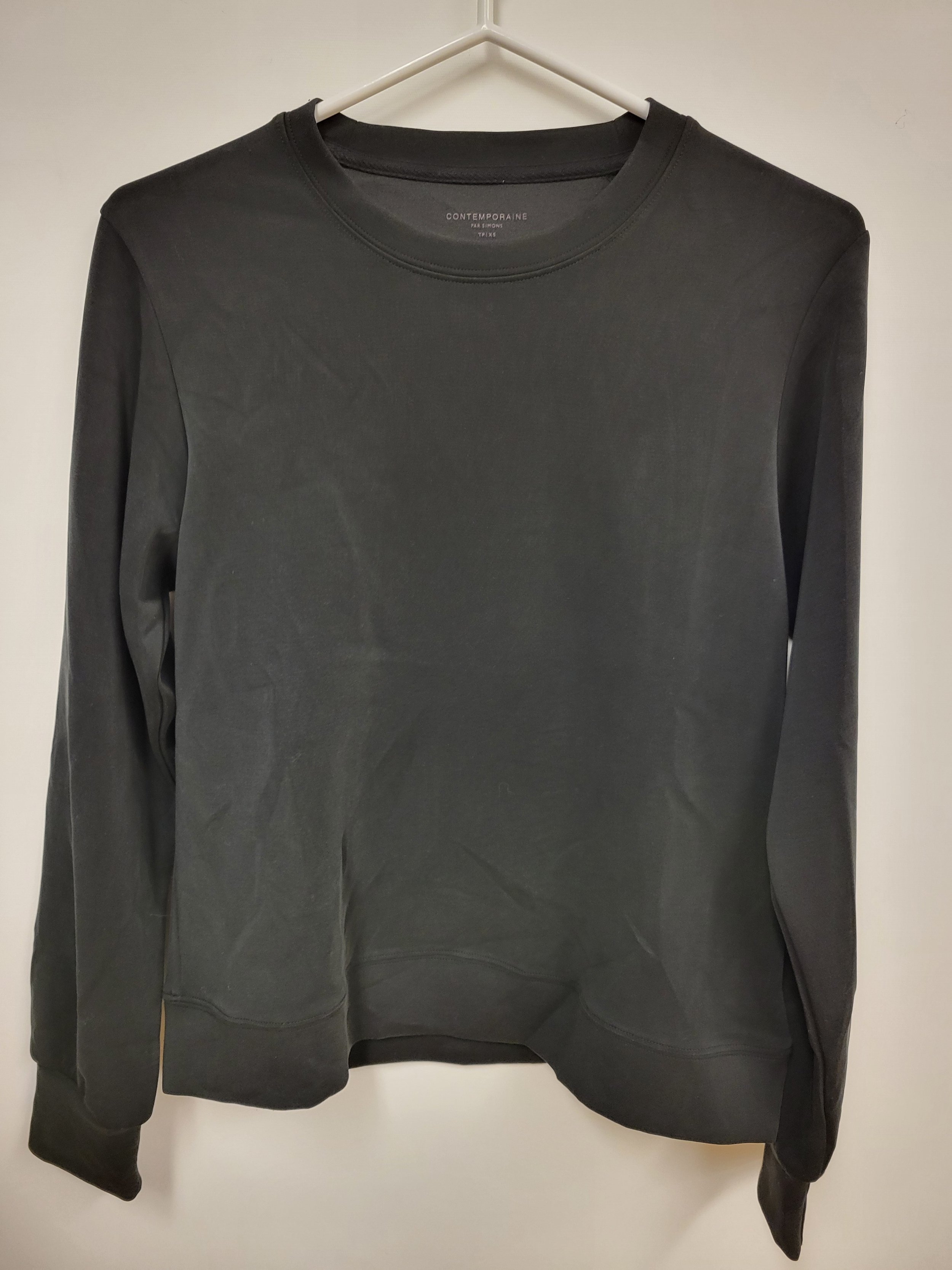 Haut doux confort noir, Contemporaine, XS