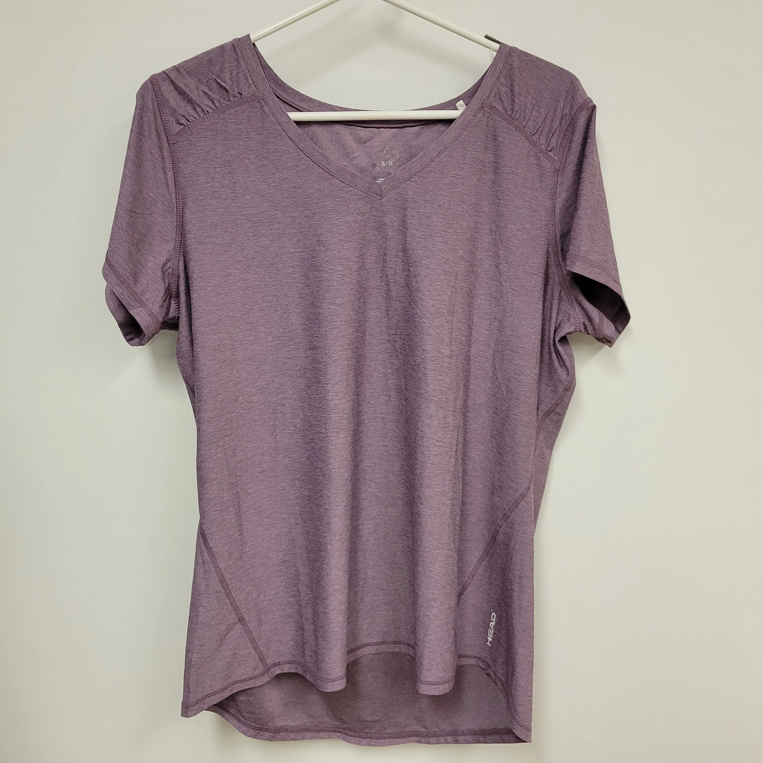 T-shirt sport mauve chiné, Head, XL