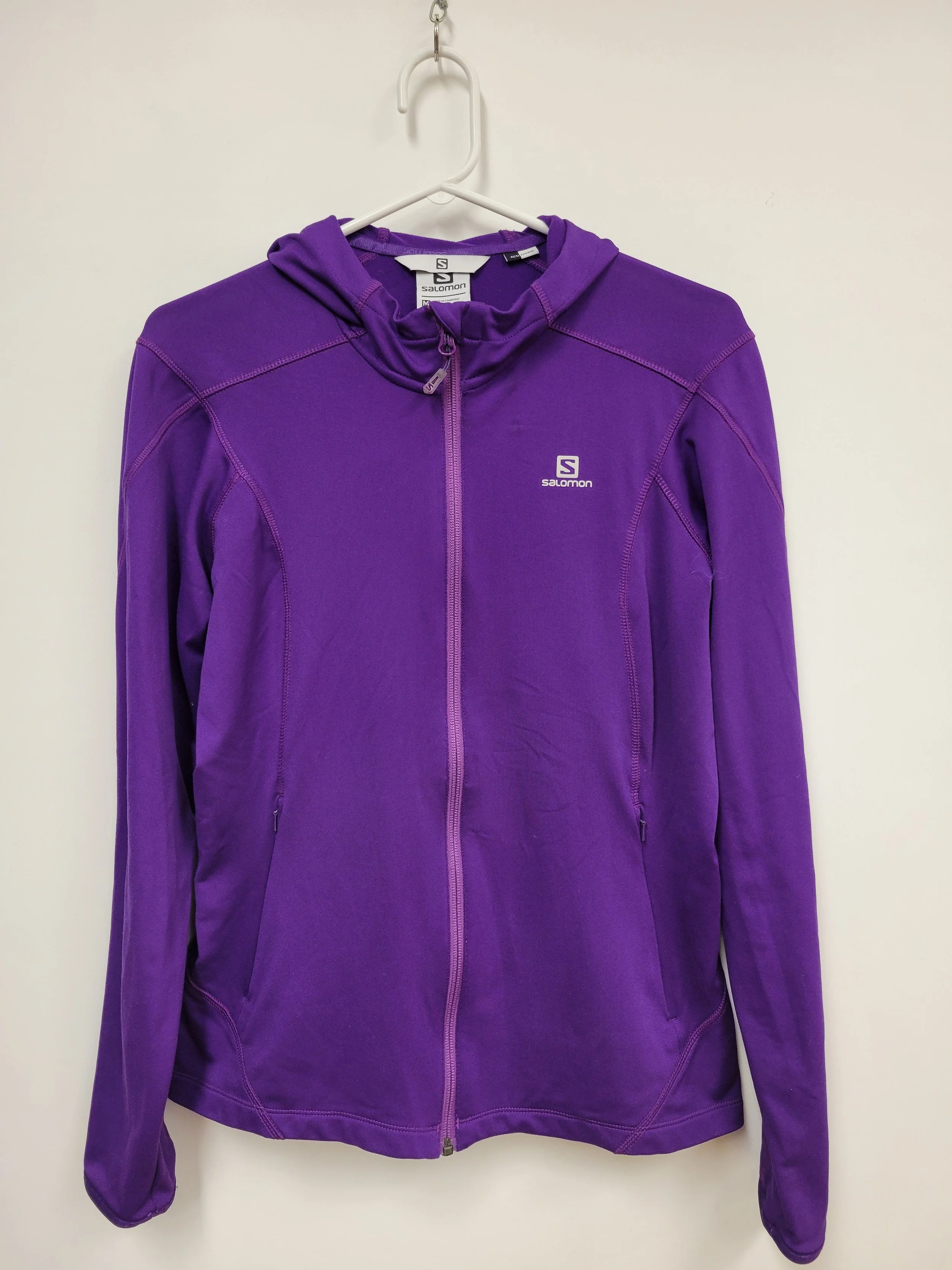 Chandail à capuchon Actiterm, Mauve, SALOMON, M