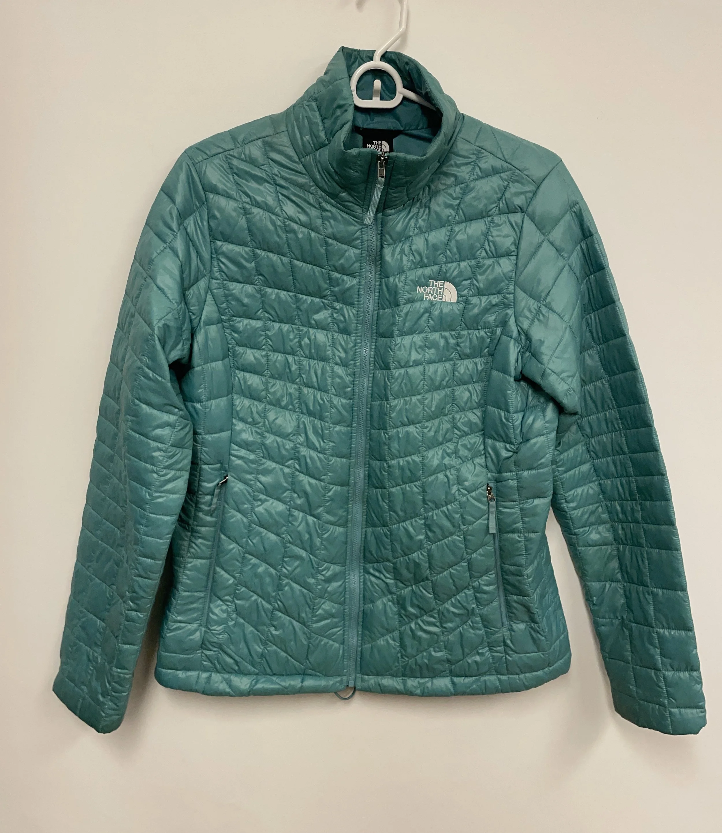 Manteau sport vert turquoise, THE NORTH FACE, taille M.