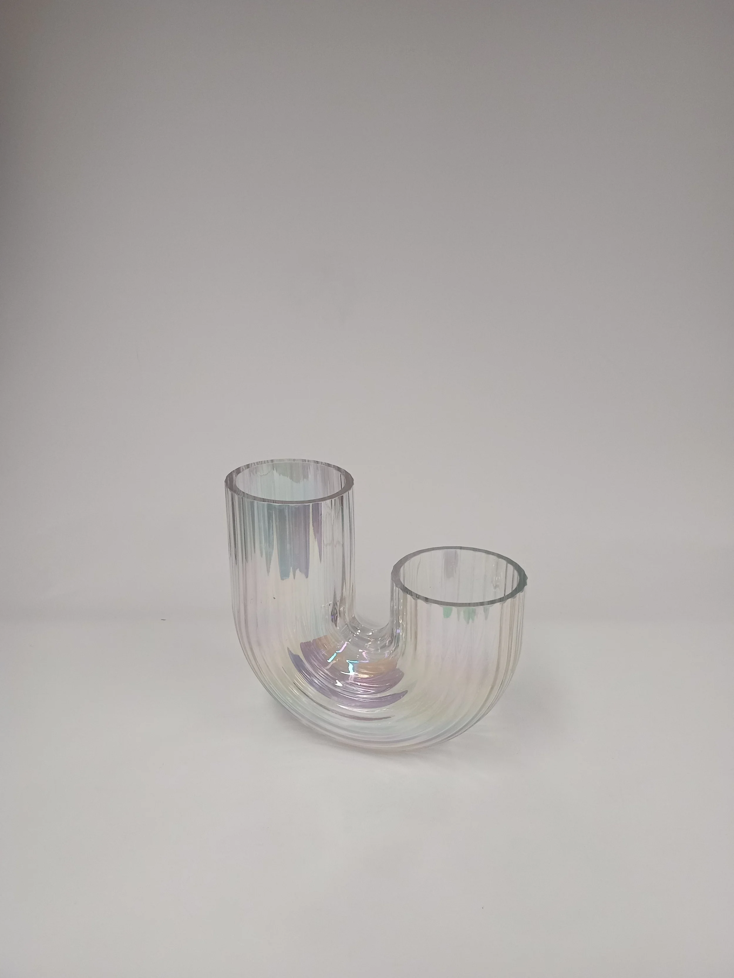 Vase décoratif en verre
