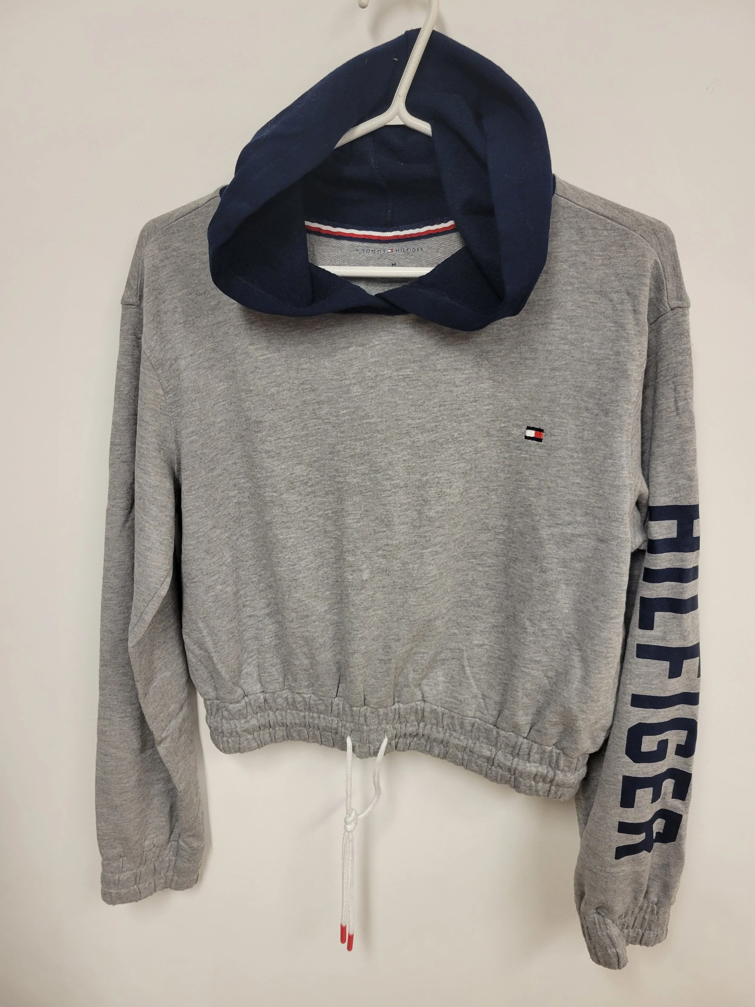 Haut gris/bleu, Tommy Hilfiger, M