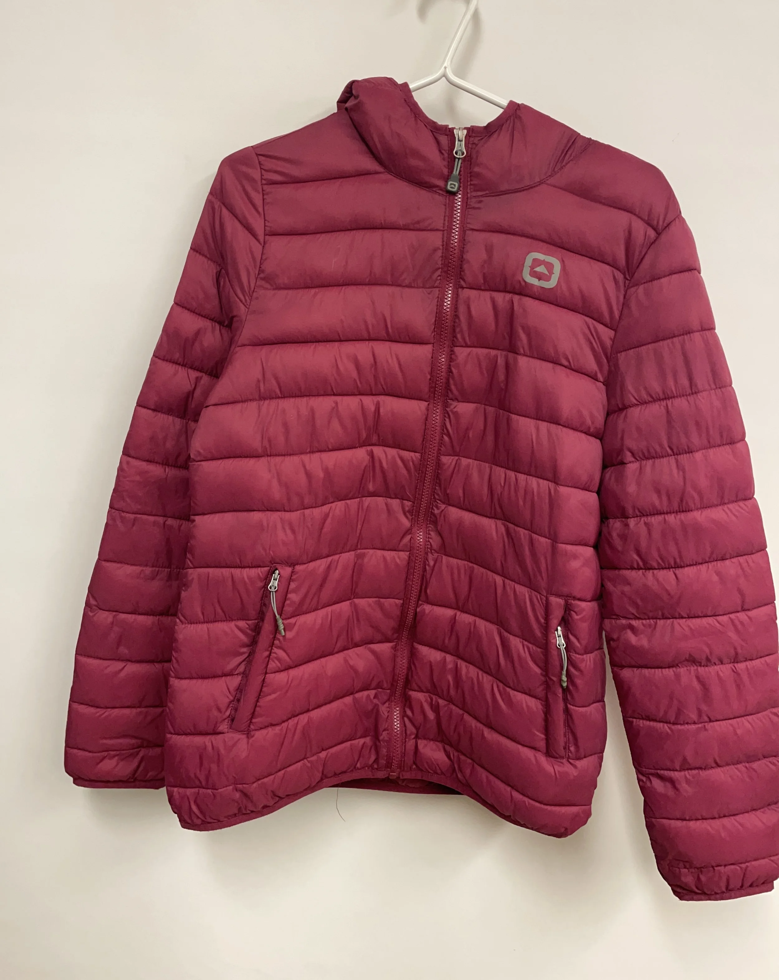 Manteau court mi-saison fuchsia, OUTBOUND, taille M.