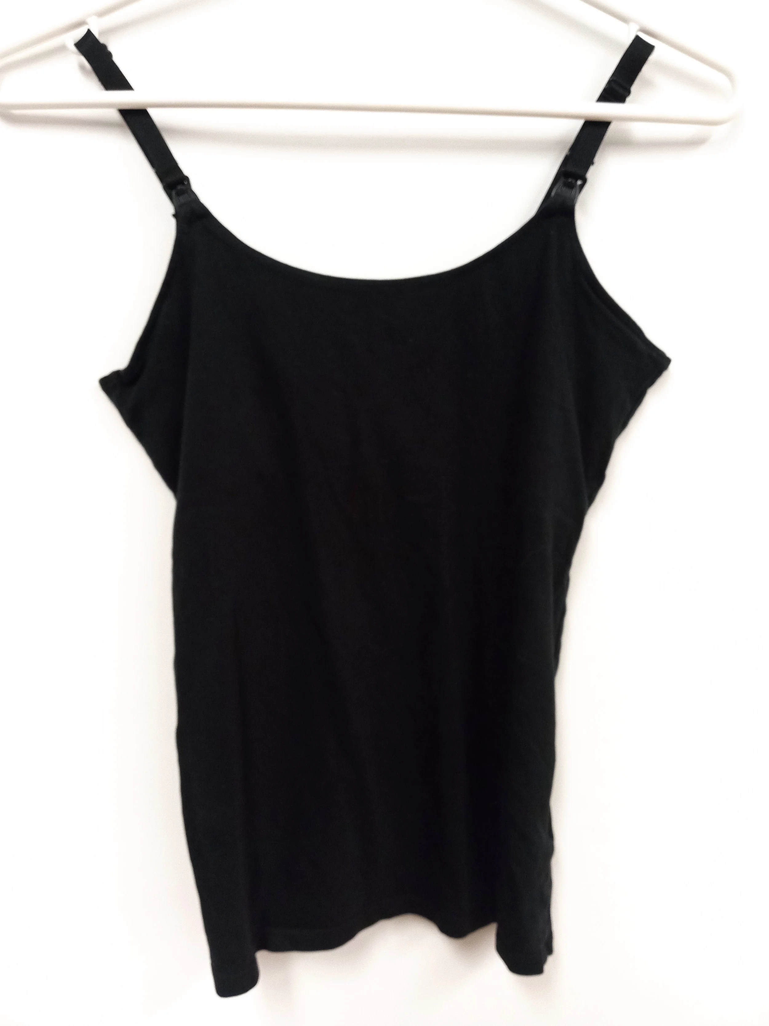 Débardeur noir, 96% coton, H&M, Taille XS