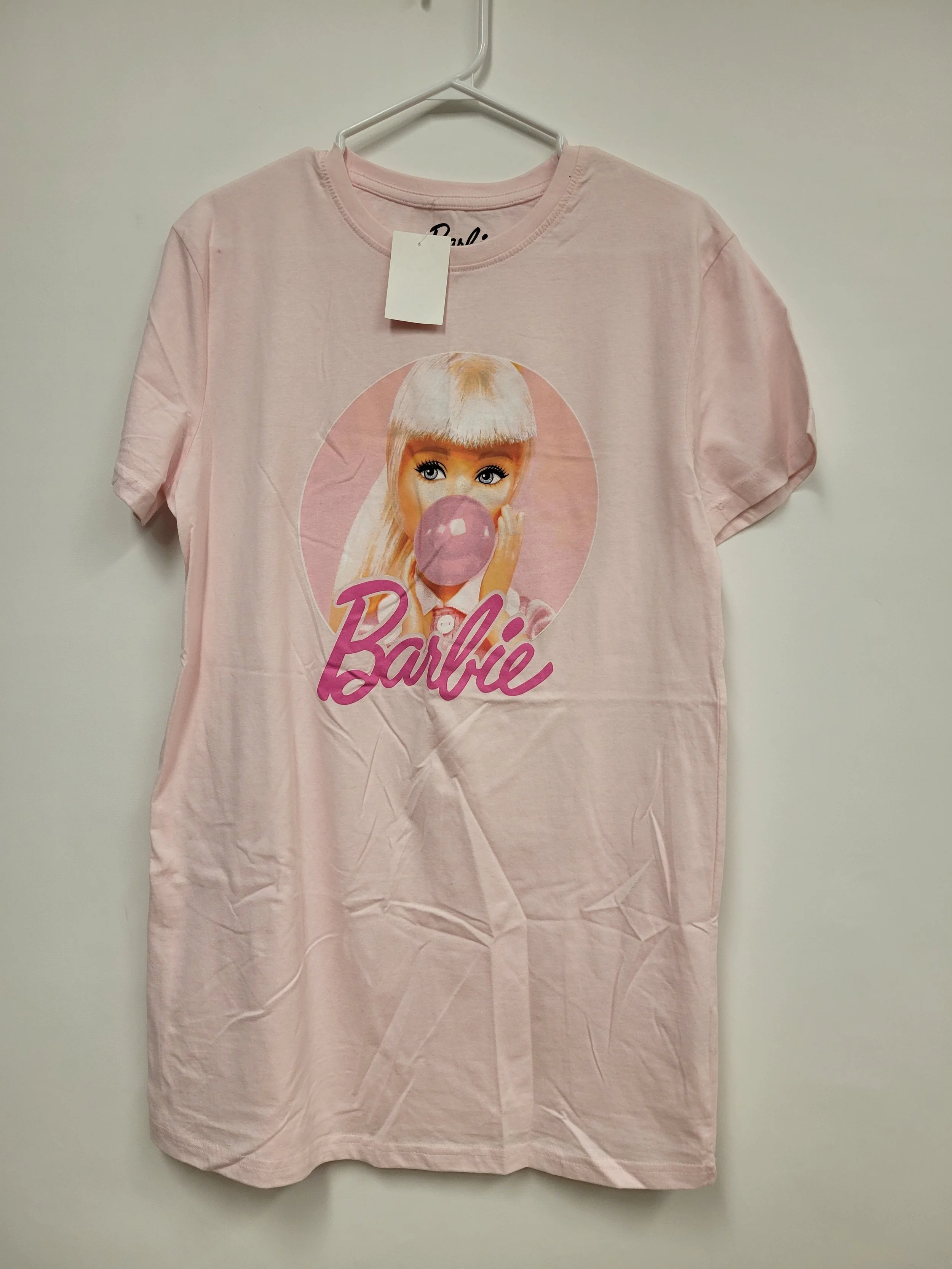 NEUF - T-shirt rose, barbie, M